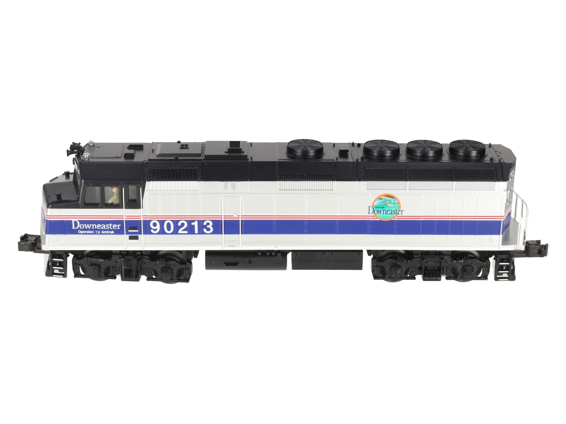 MTH 30-20469-1 O Amtrak (Downeaster) F40ph Diesel Engine #90213 w/ PS3 EX/Box
