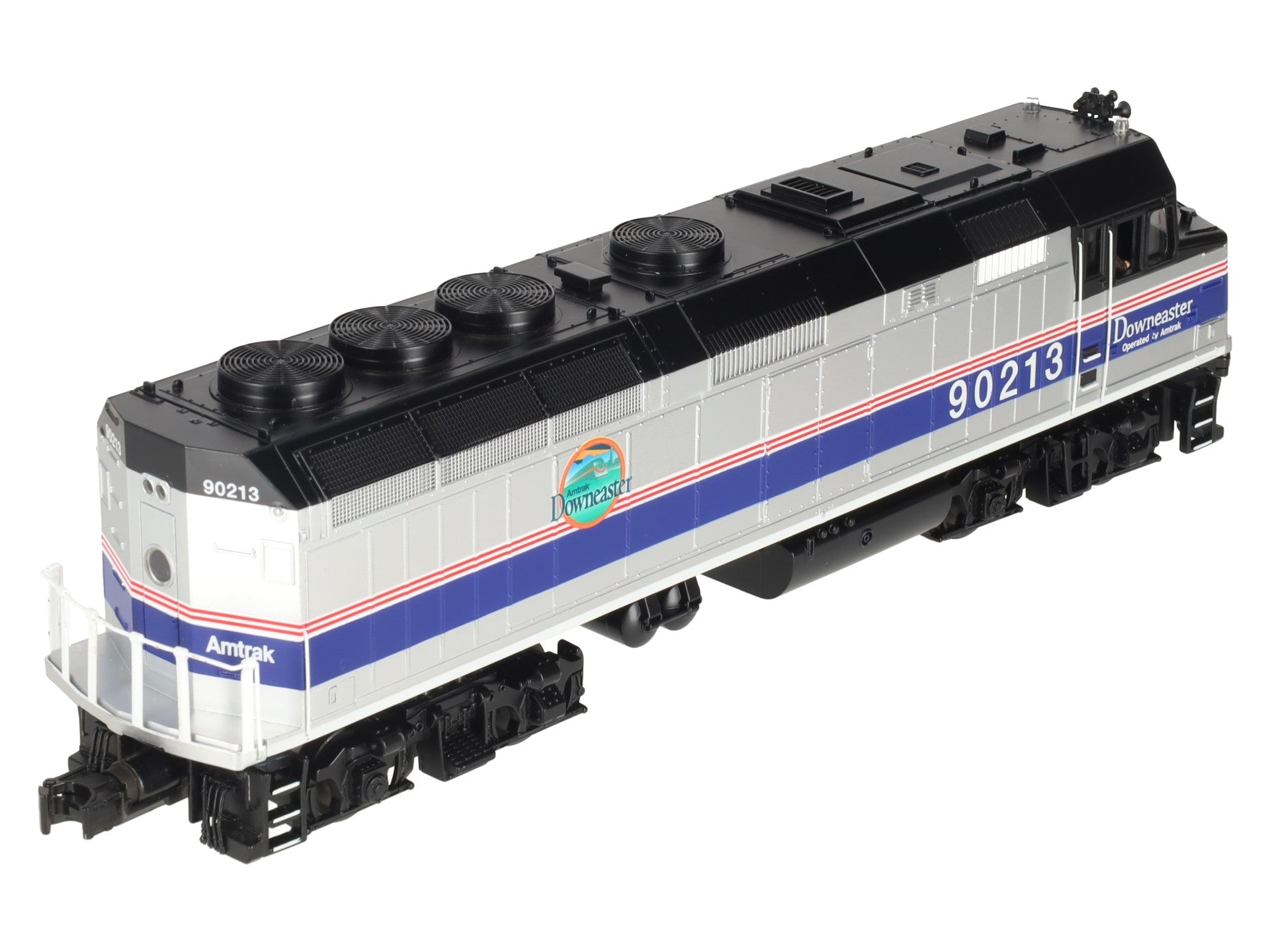 MTH 30-20469-1 O Amtrak (Downeaster) F40ph Diesel Engine #90213 w/ PS3 EX/Box