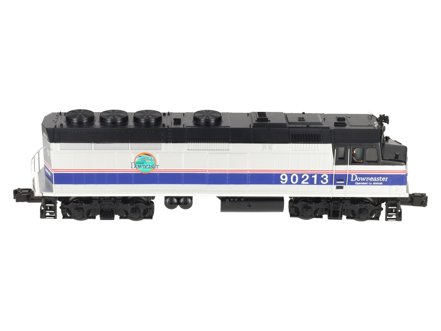 MTH 30-20469-1 O Amtrak (Downeaster) F40ph Diesel Engine #90213 w/ PS3 EX/Box