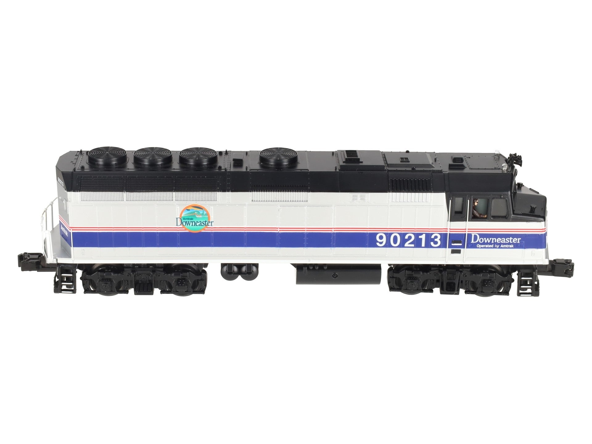 MTH 30-20469-1 O Amtrak (Downeaster) F40ph Diesel Engine #90213 w/ PS3 EX/Box