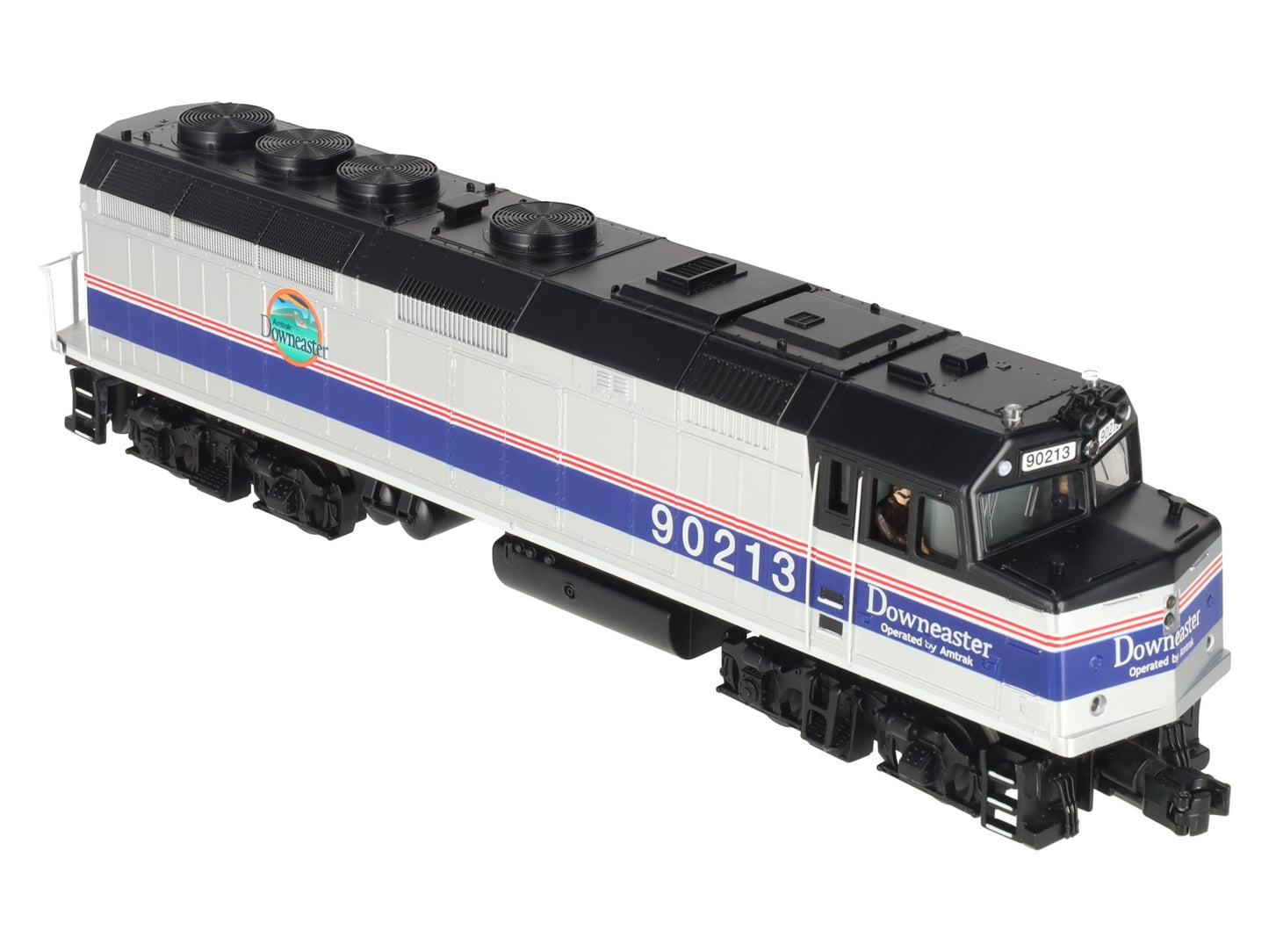 MTH 30-20469-1 O Amtrak (Downeaster) F40ph Diesel Engine #90213 w/ PS3 EX/Box