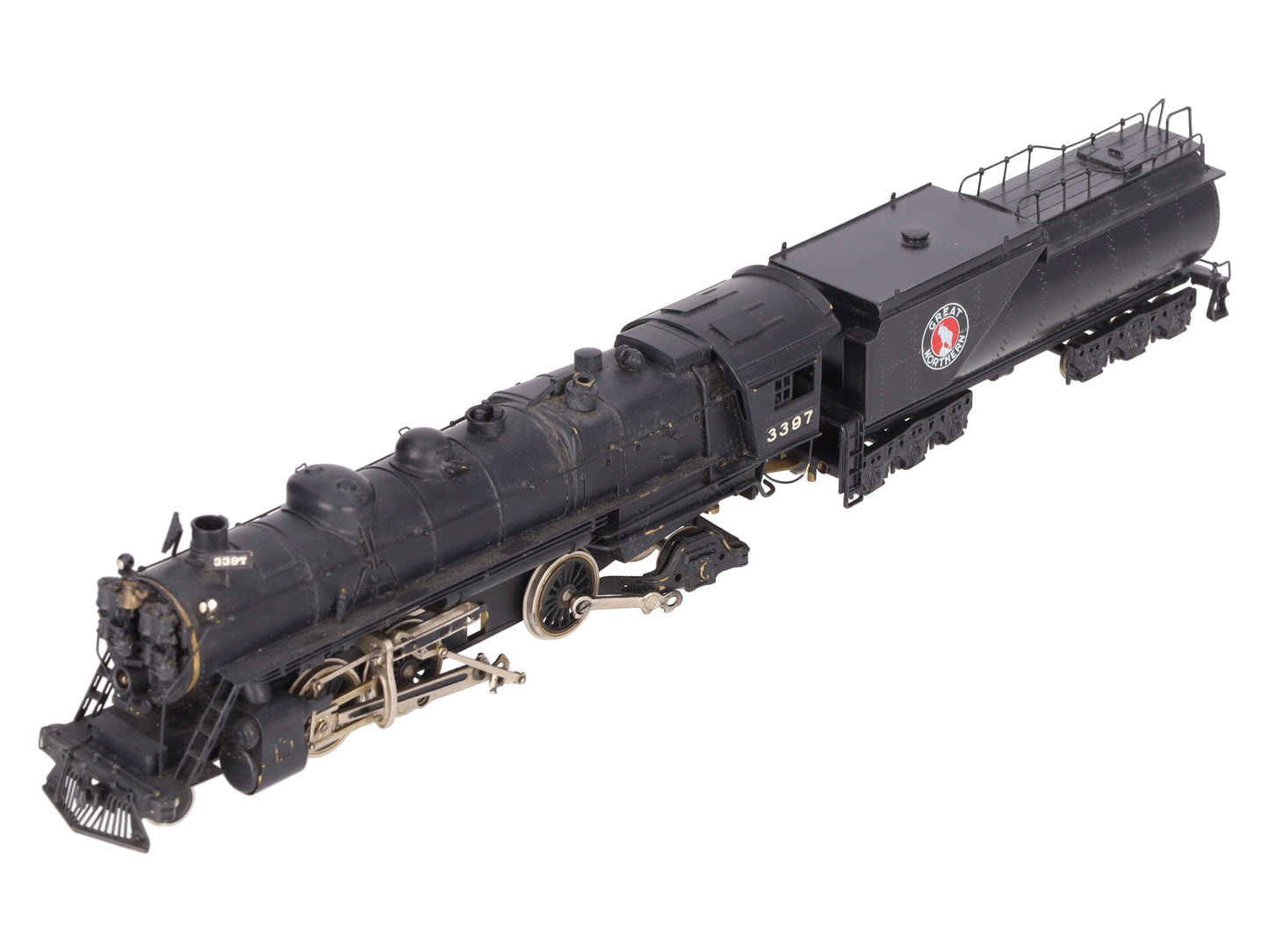 Tenshodo BRASS HO Scale Great Northern 2-8-2 Steam Locomotive & Tender #3397