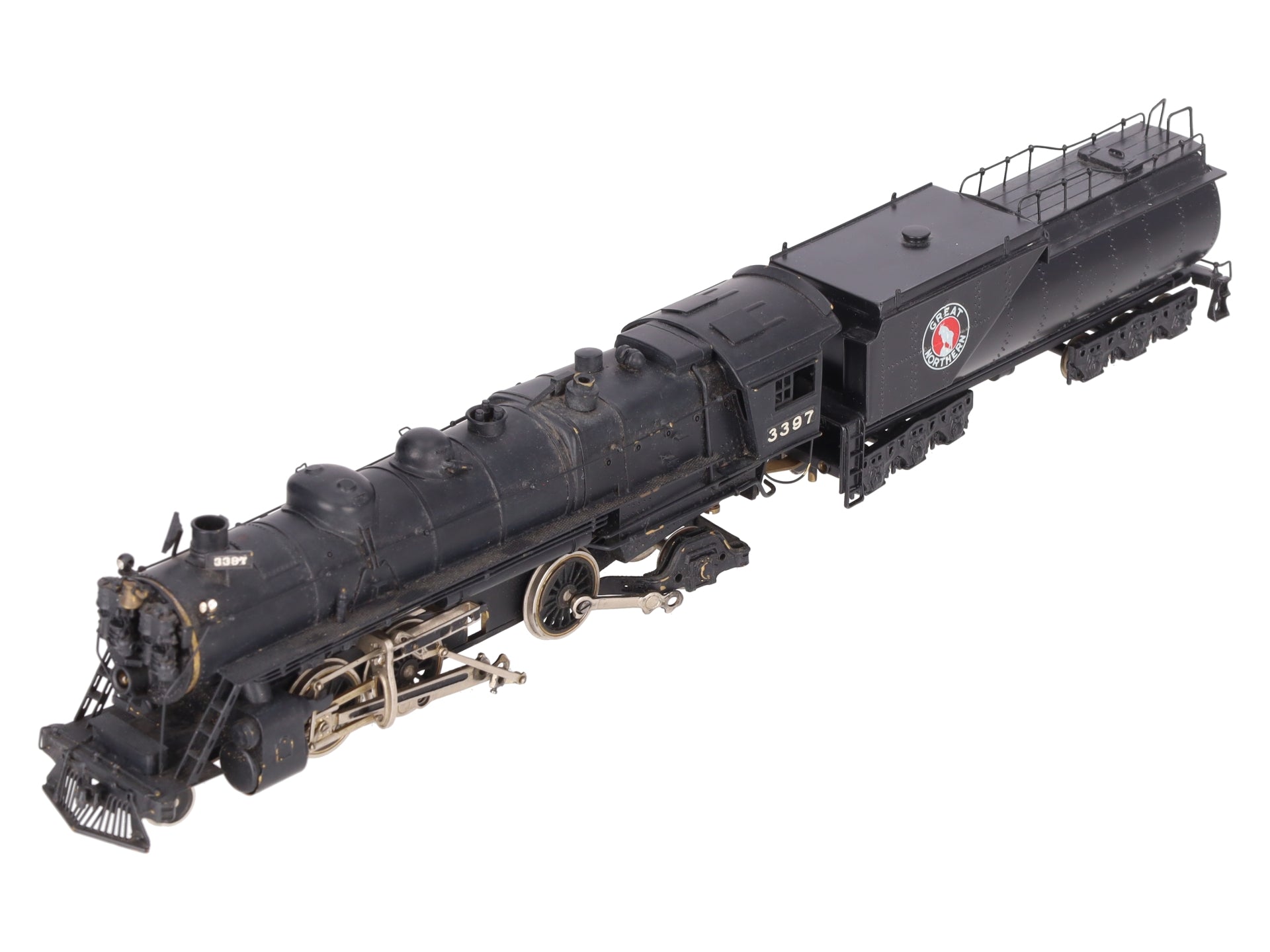 Tenshodo BRASS HO Scale Great Northern 2-8-2 Steam Locomotive & Tender #3397