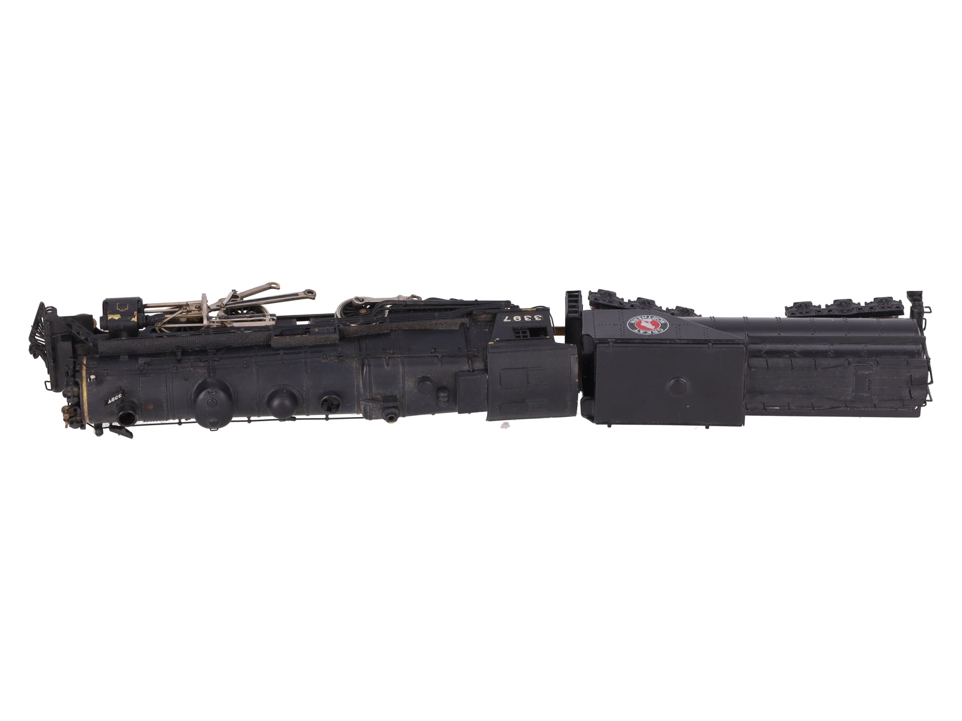 Tenshodo BRASS HO Scale Great Northern 2-8-2 Steam Locomotive & Tender #3397