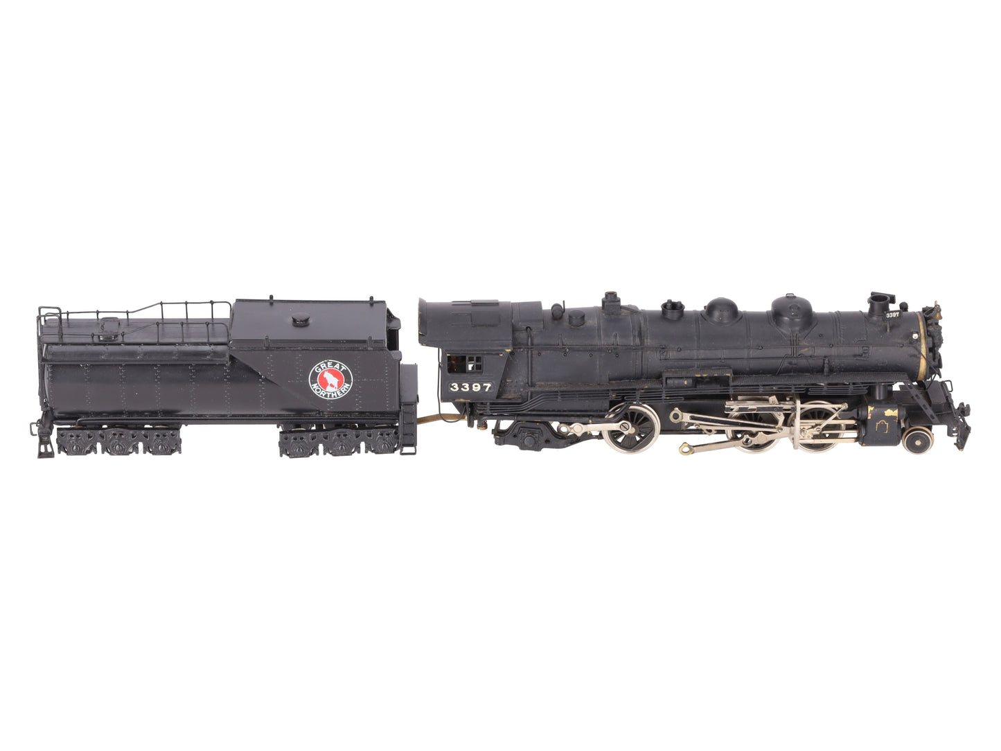 Tenshodo BRASS HO Scale Great Northern 2-8-2 Steam Locomotive & Tender #3397