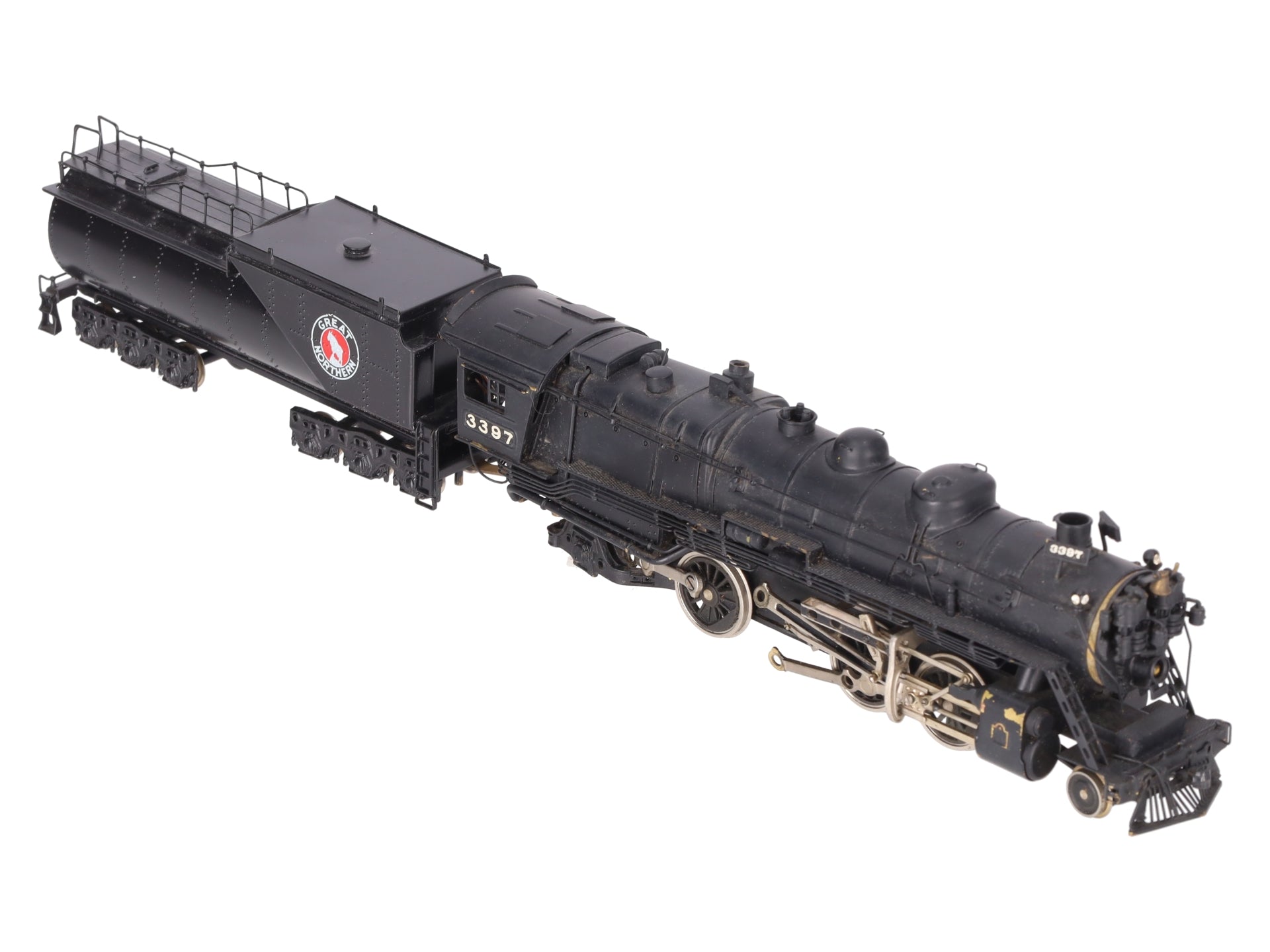 Tenshodo BRASS HO Scale Great Northern 2-8-2 Steam Locomotive & Tender #3397