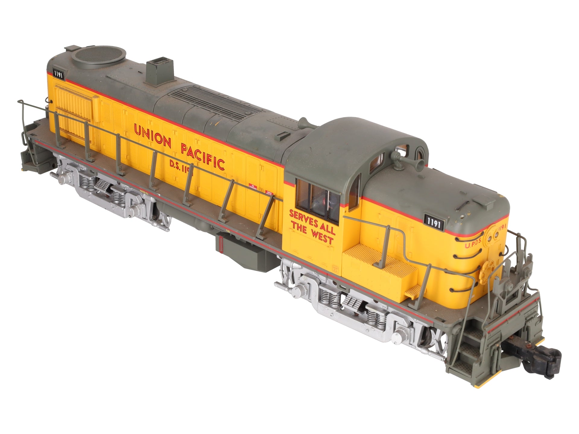Aristo-Craft 22202 G Scale Union Pacific Alco RS-3 Diesel Locomotive #1191