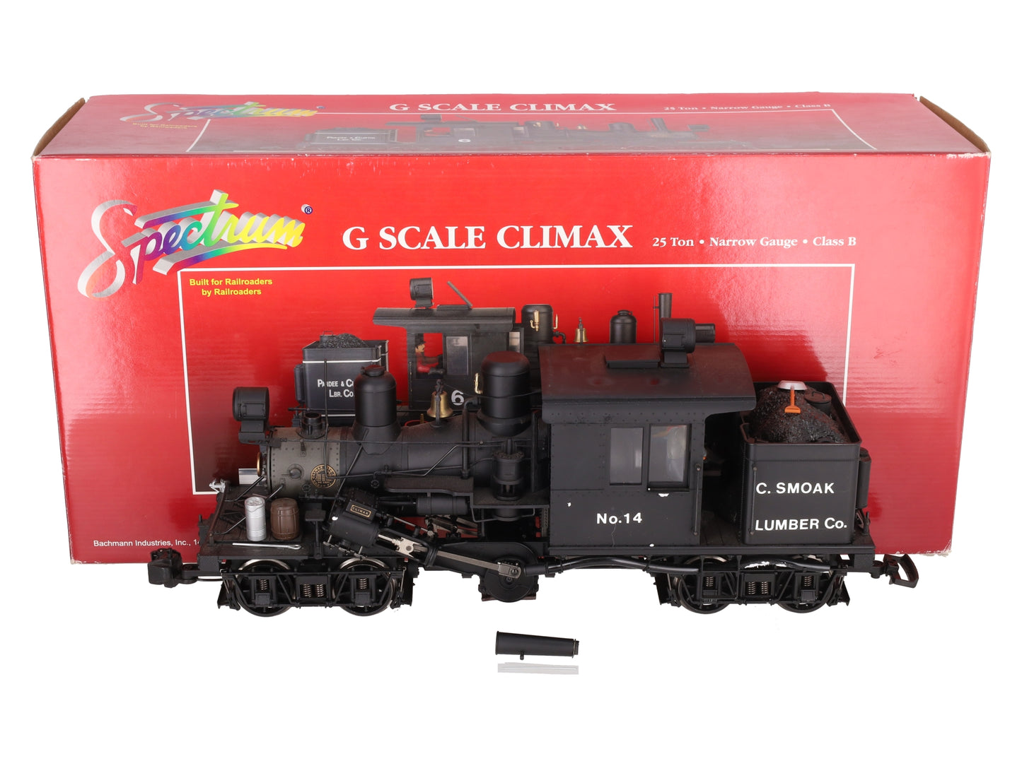 Bachmann 81181 G Climax Class B 25 Ton Steam Locomotive VG/Box