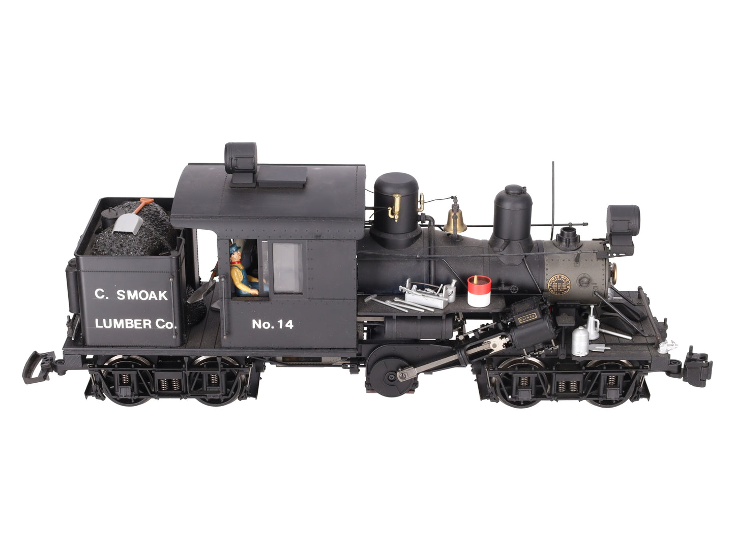Bachmann 81181 G Climax Class B 25 Ton Steam Locomotive VG/Box