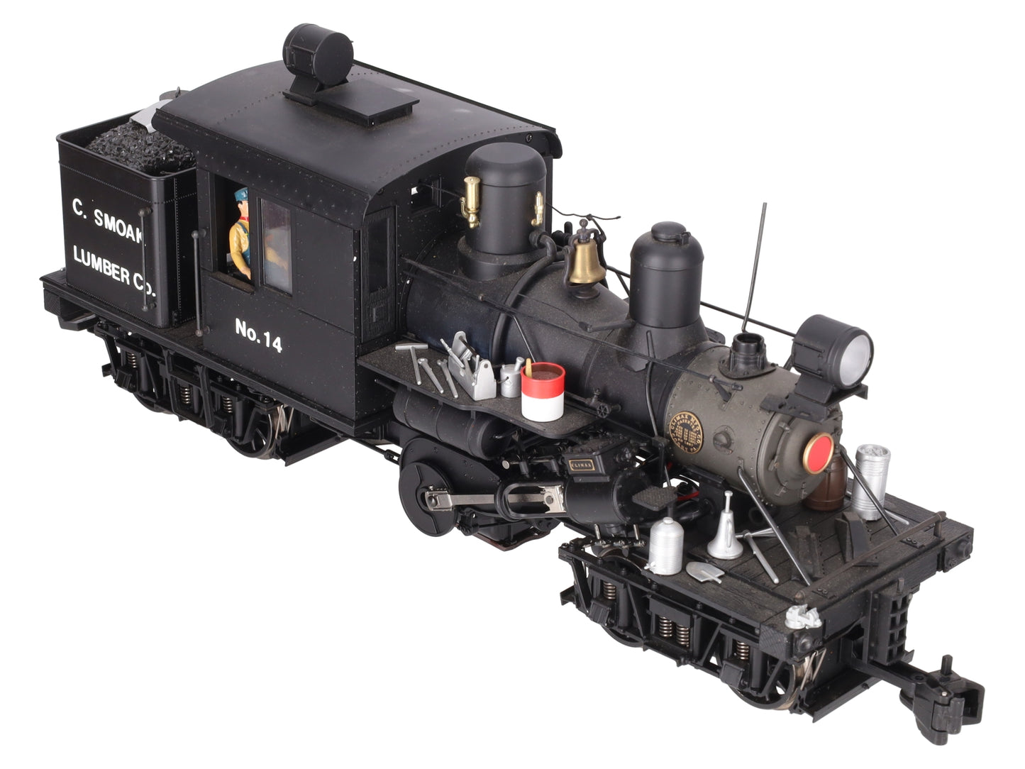 Bachmann 81181 G Climax Class B 25 Ton Steam Locomotive VG/Box