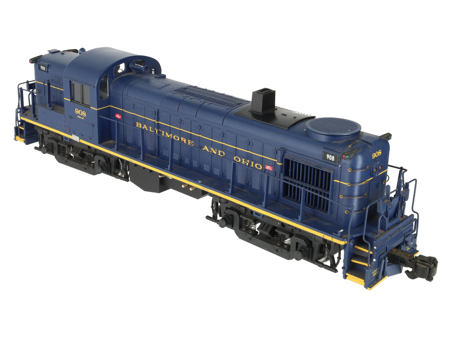 Aristo-Craft 22213 G Scale Baltimore & Ohio RS-3 Diesel Locomotive #908 VG/Box