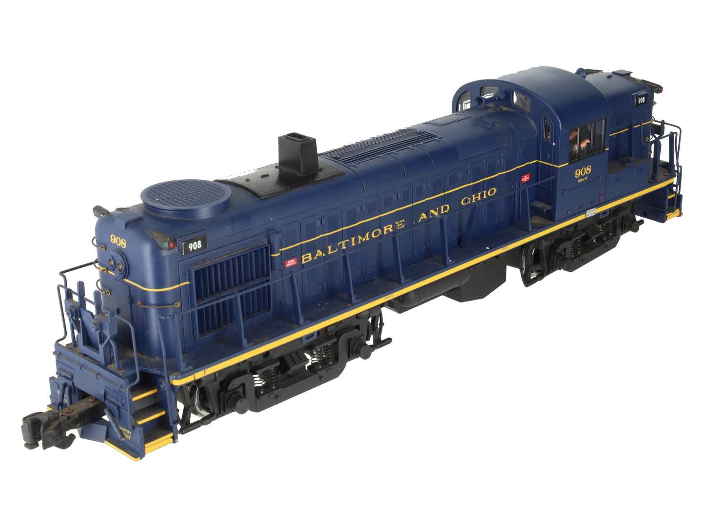 Aristo-Craft 22213 G Scale Baltimore & Ohio RS-3 Diesel Locomotive #908 VG/Box