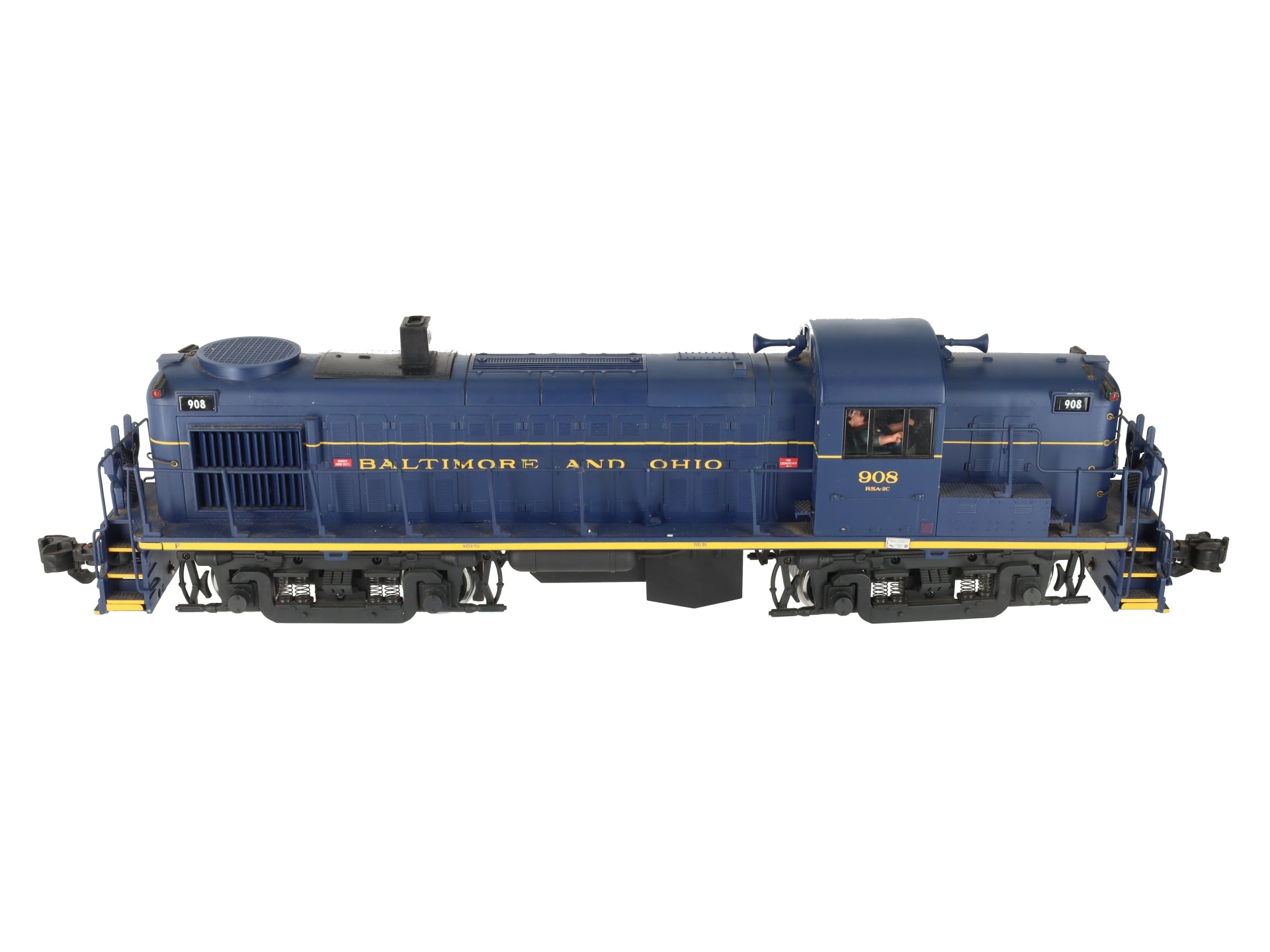 Aristo-Craft 22213 G Scale Baltimore & Ohio RS-3 Diesel Locomotive #908 VG/Box