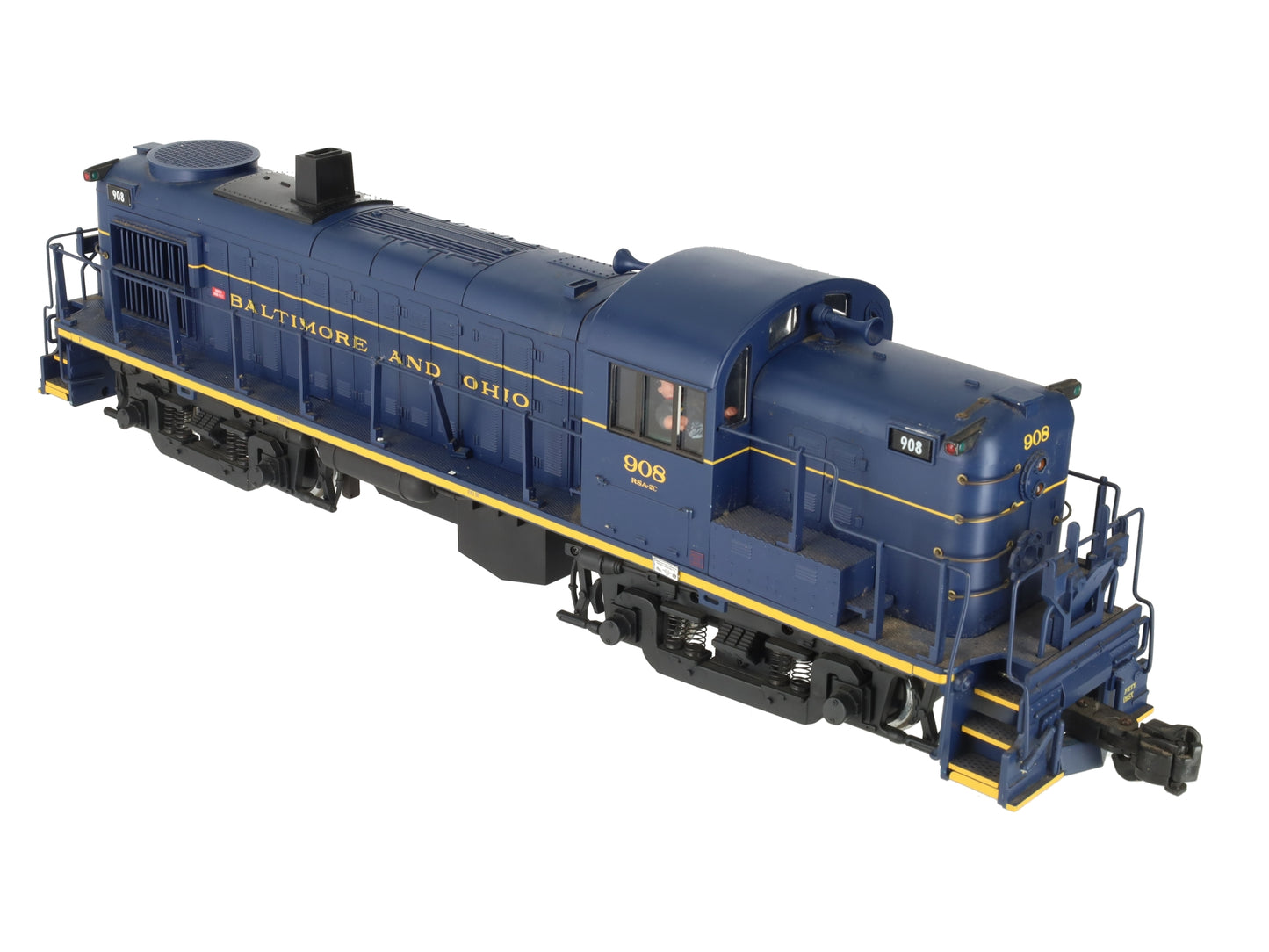 Aristo-Craft 22213 G Scale Baltimore & Ohio RS-3 Diesel Locomotive #908 VG/Box