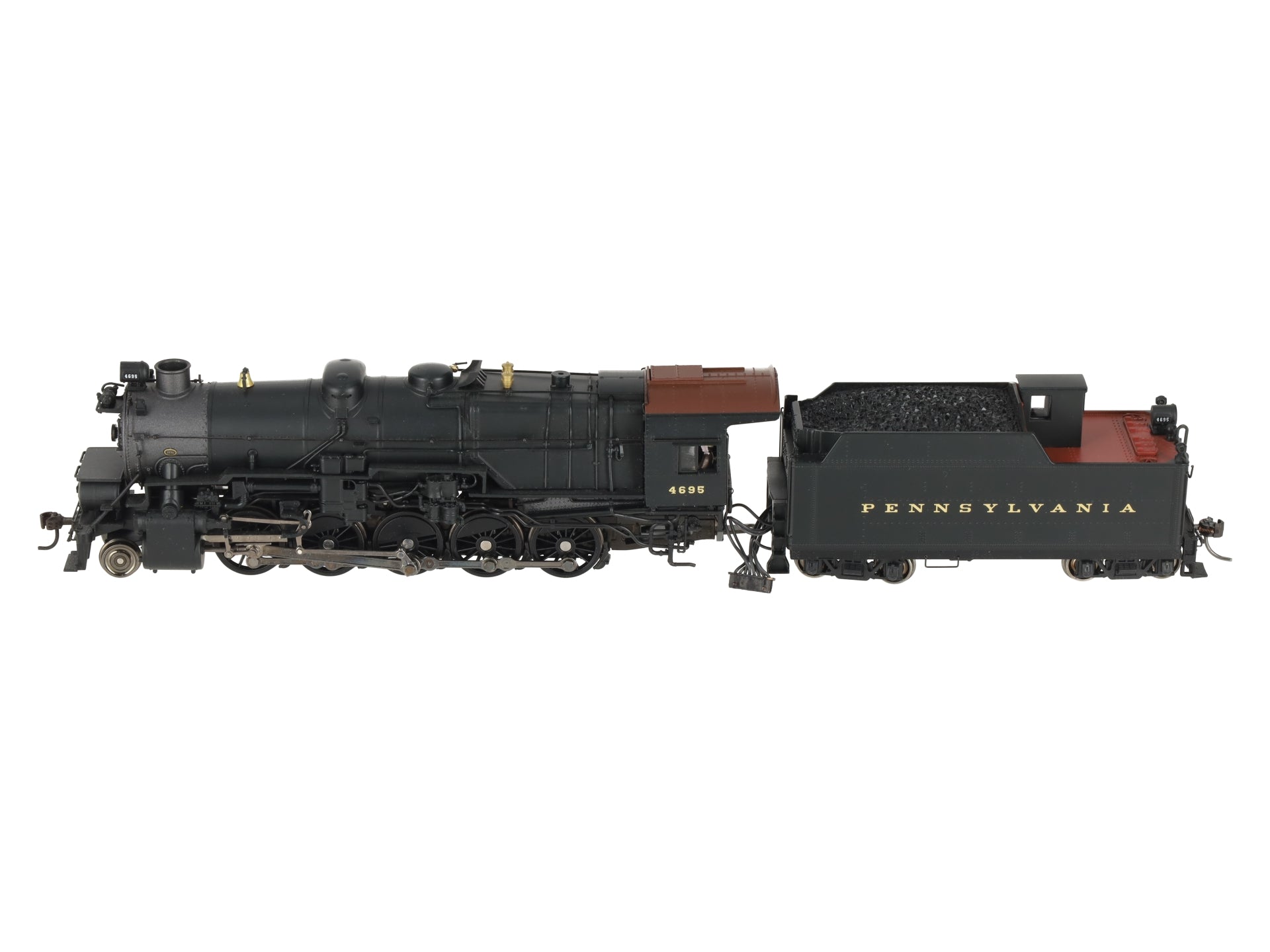 Broadway Limited 2051 HO Pennsylvania Steam I1sa 2-10-0, 90F82 Tender #4695 LN/Box