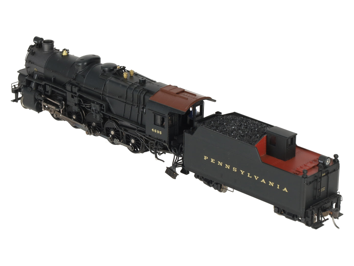 Broadway Limited 2051 HO Pennsylvania Steam I1sa 2-10-0, 90F82 Tender #4695 LN/Box