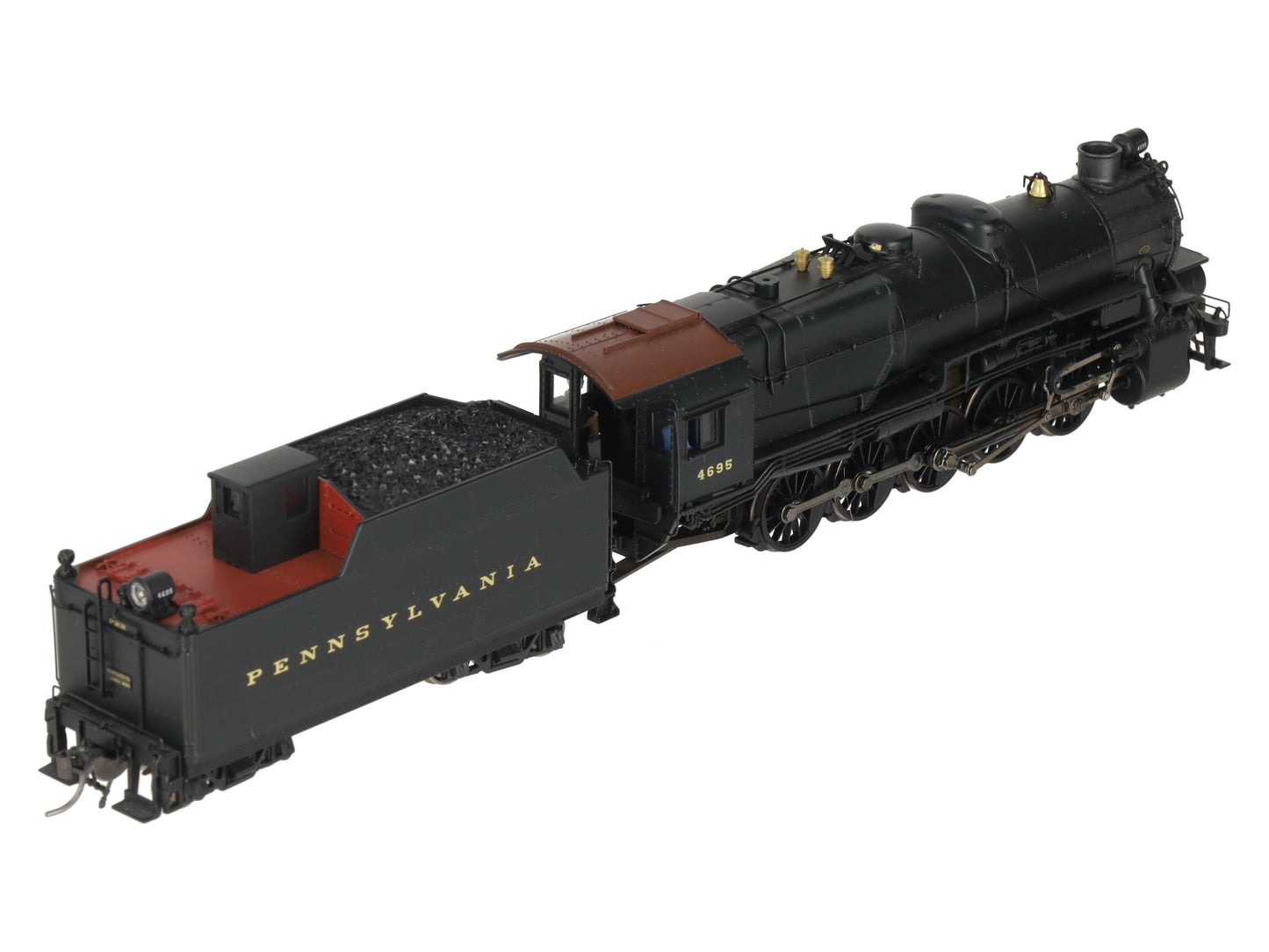 Broadway Limited 2051 HO Pennsylvania Steam I1sa 2-10-0, 90F82 Tender #4695 LN/Box