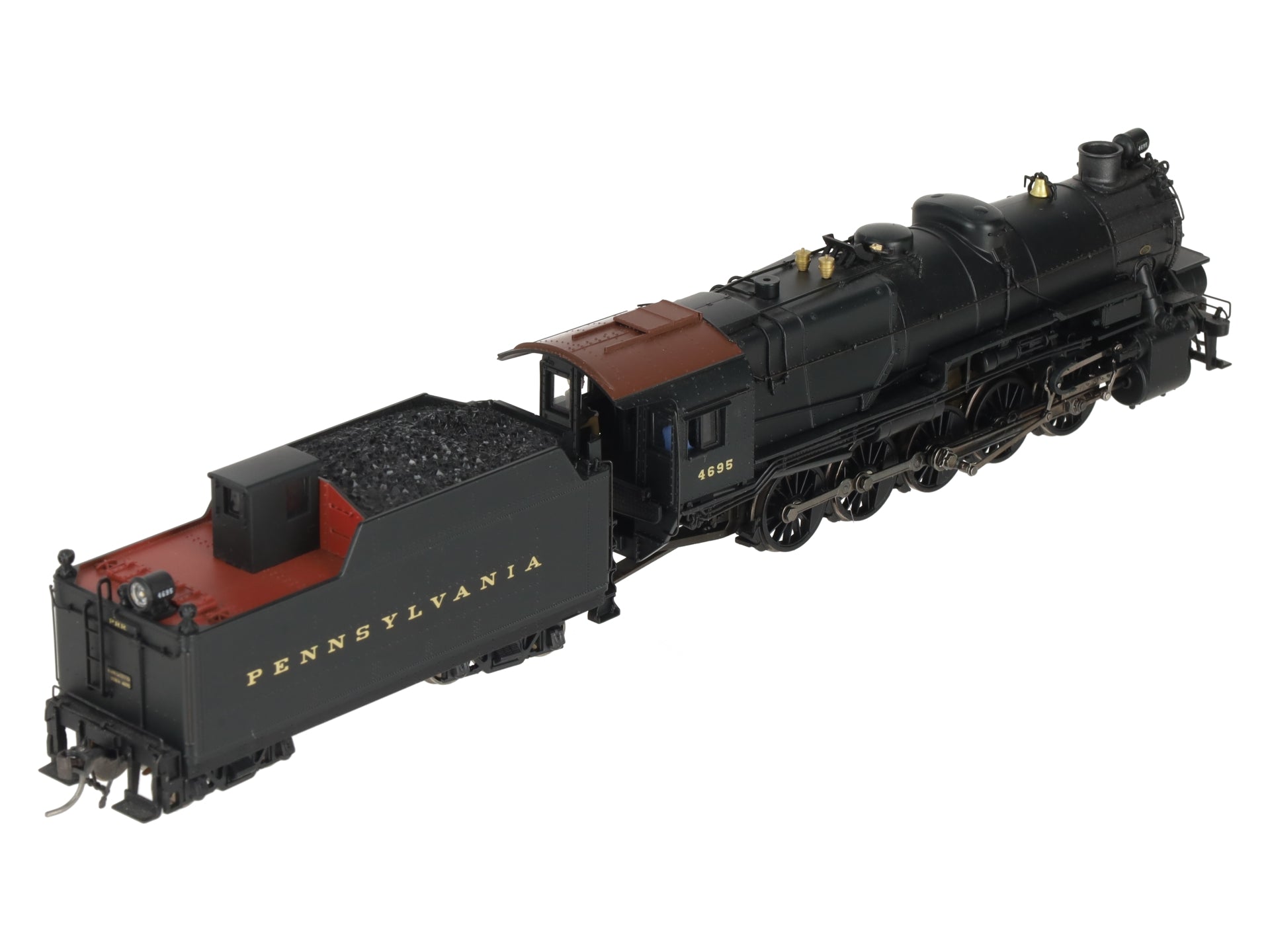 Broadway Limited 2051 HO Pennsylvania Steam I1sa 2-10-0, 90F82 Tender #4695 LN/Box