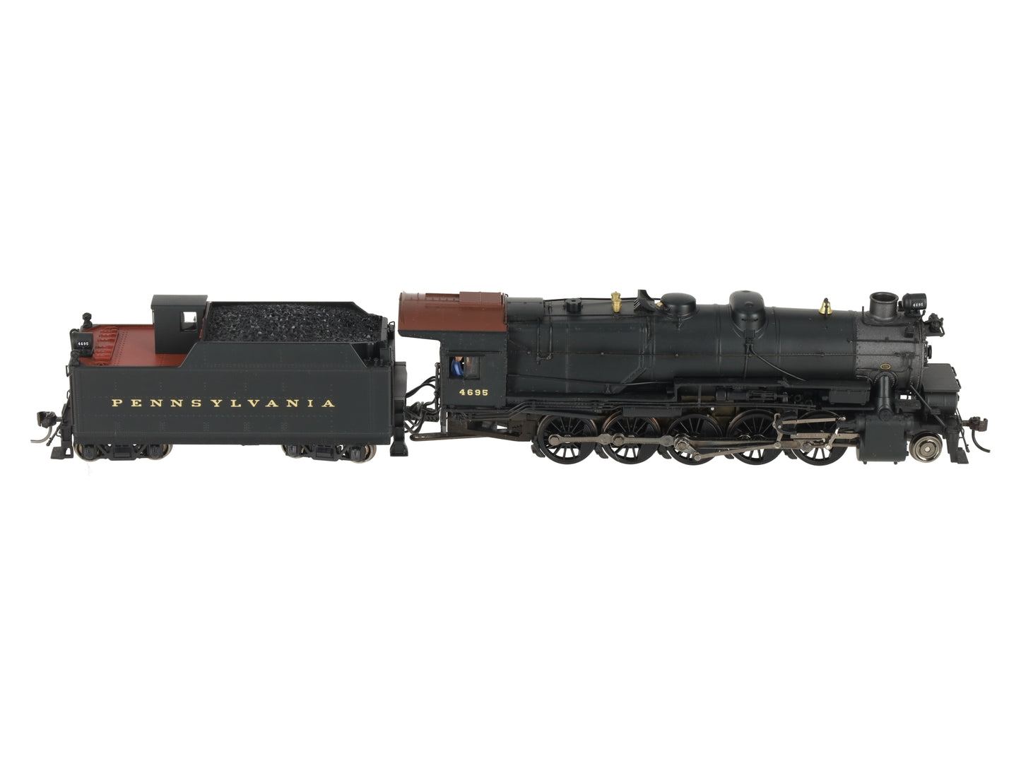 Broadway Limited 2051 HO Pennsylvania Steam I1sa 2-10-0, 90F82 Tender #4695 LN/Box