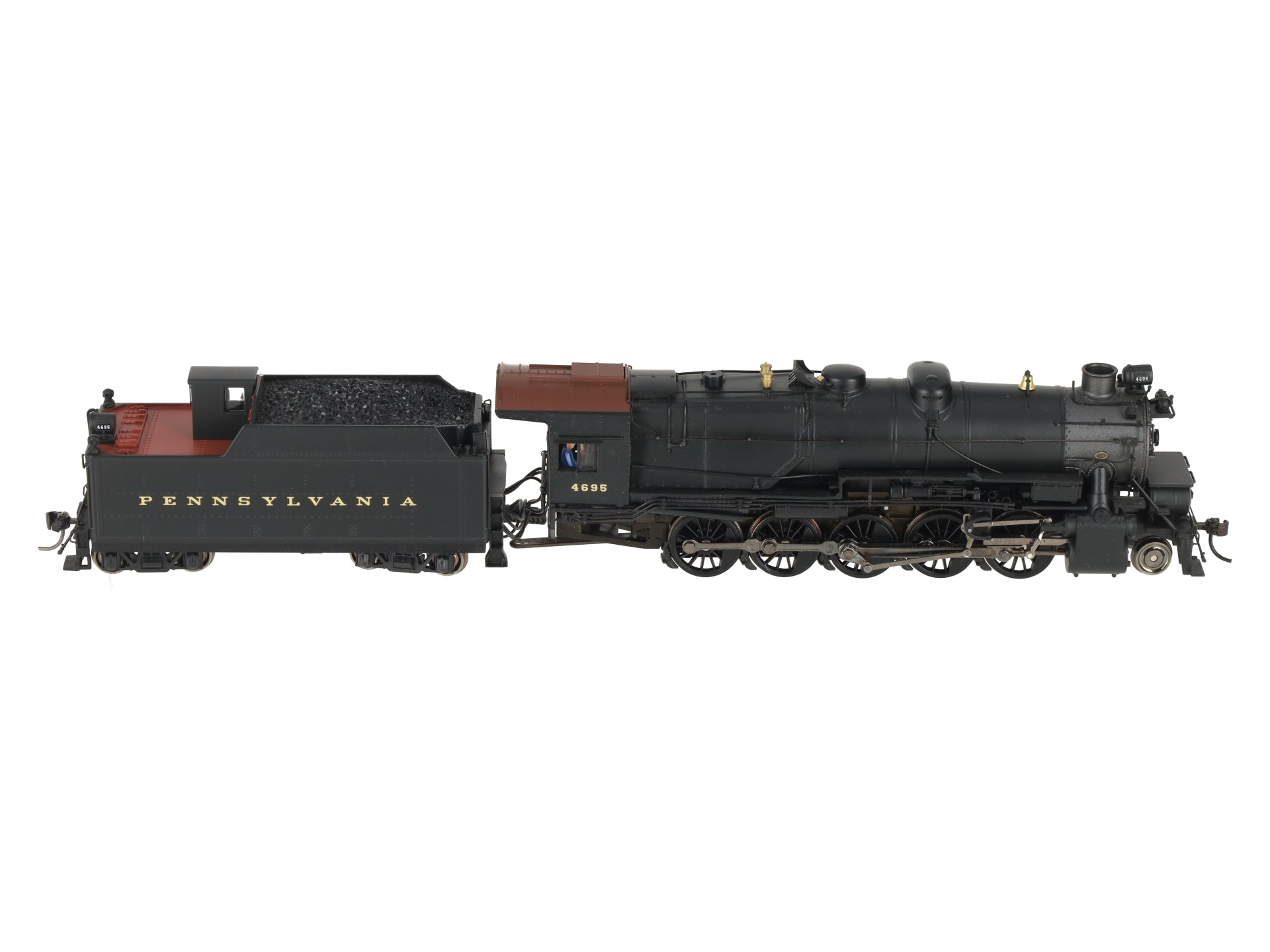 Broadway Limited 2051 HO Pennsylvania Steam I1sa 2-10-0, 90F82 Tender #4695 LN/Box