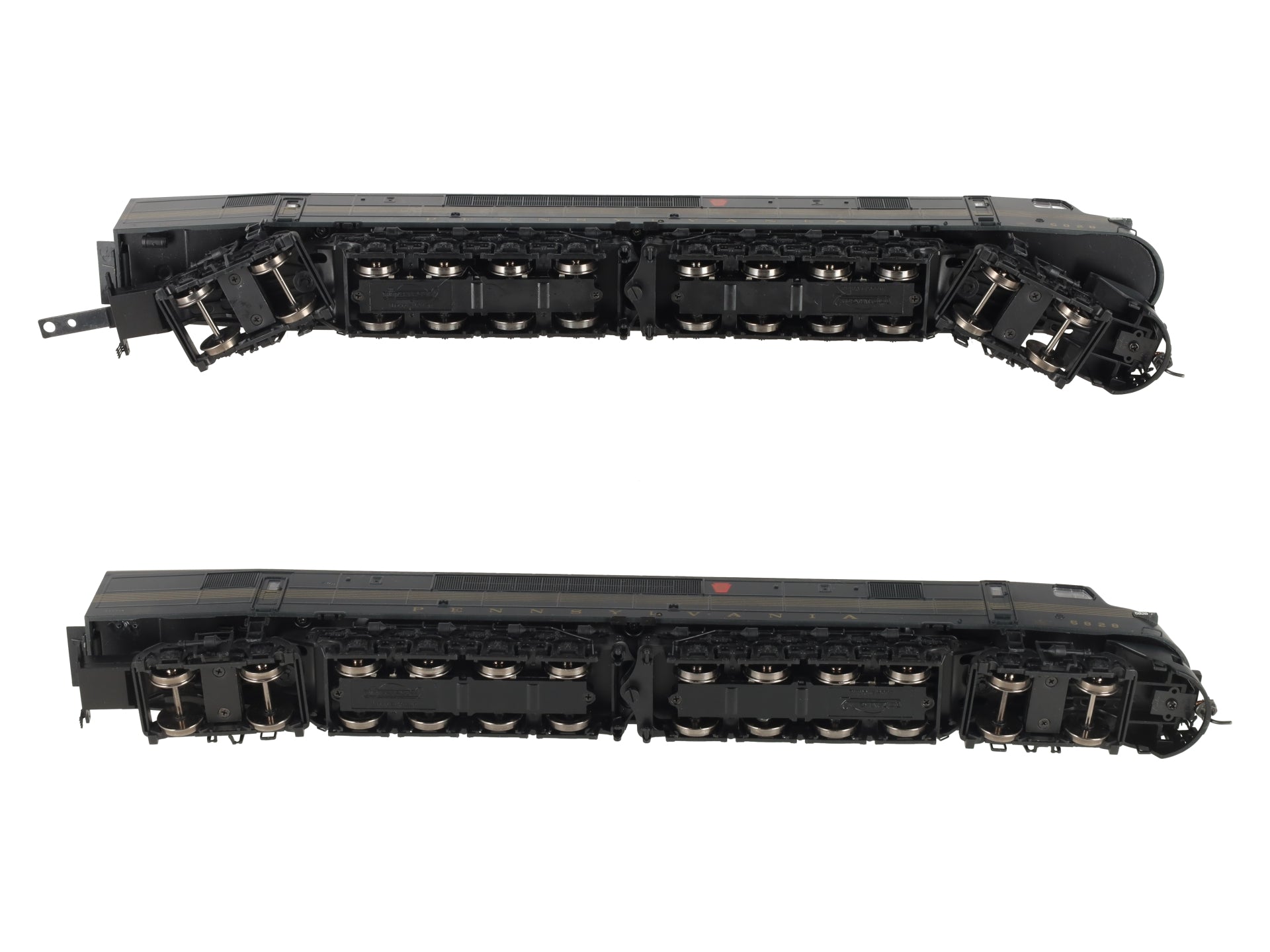 Broadway Limited 2090 HO PRR A1/A2 Set Diesel Locomotive #5828 w/ DCC/Sound EX/Box