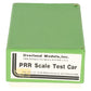 Overland 3201 HO Scale BRASS PRR Scale Test Car LN/Box