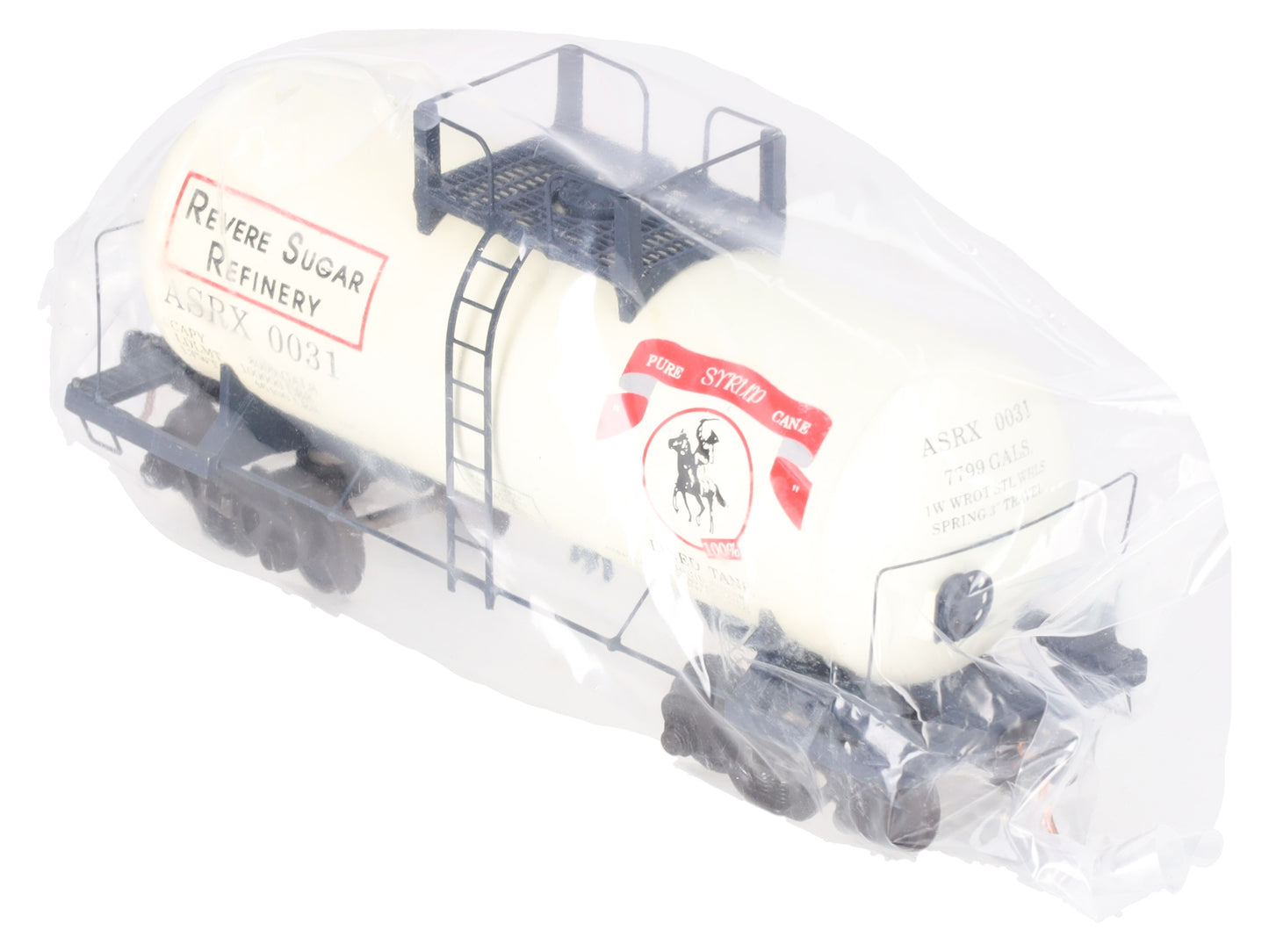 Downs Model RR 0031 S Scale Revere Sugar Company Tank Car "1 of 300" EX/Box