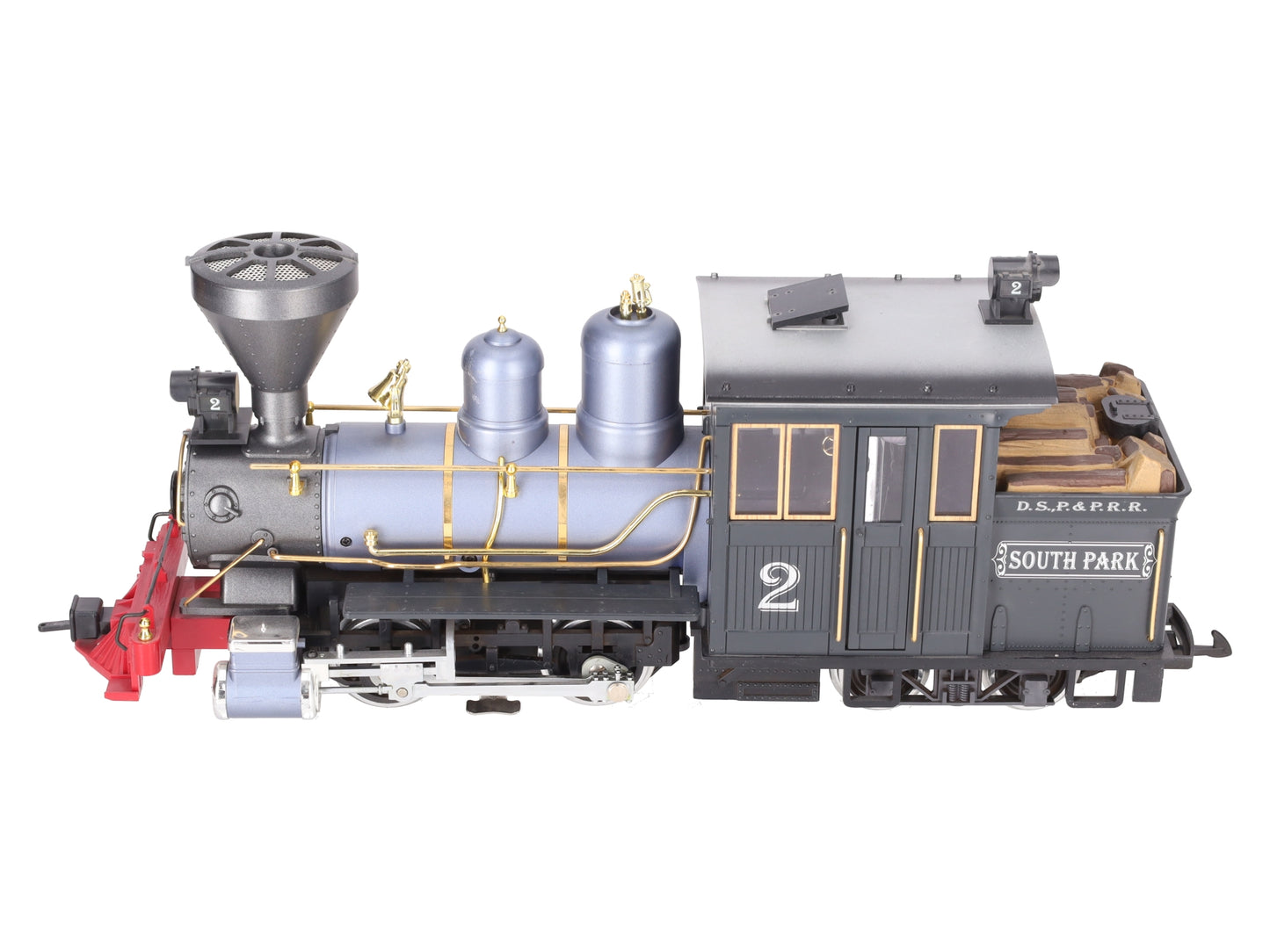 LGB 21252 G Denver, South Park & Pacific Forney Steam Locomotive #2 w/Sound EX/Box