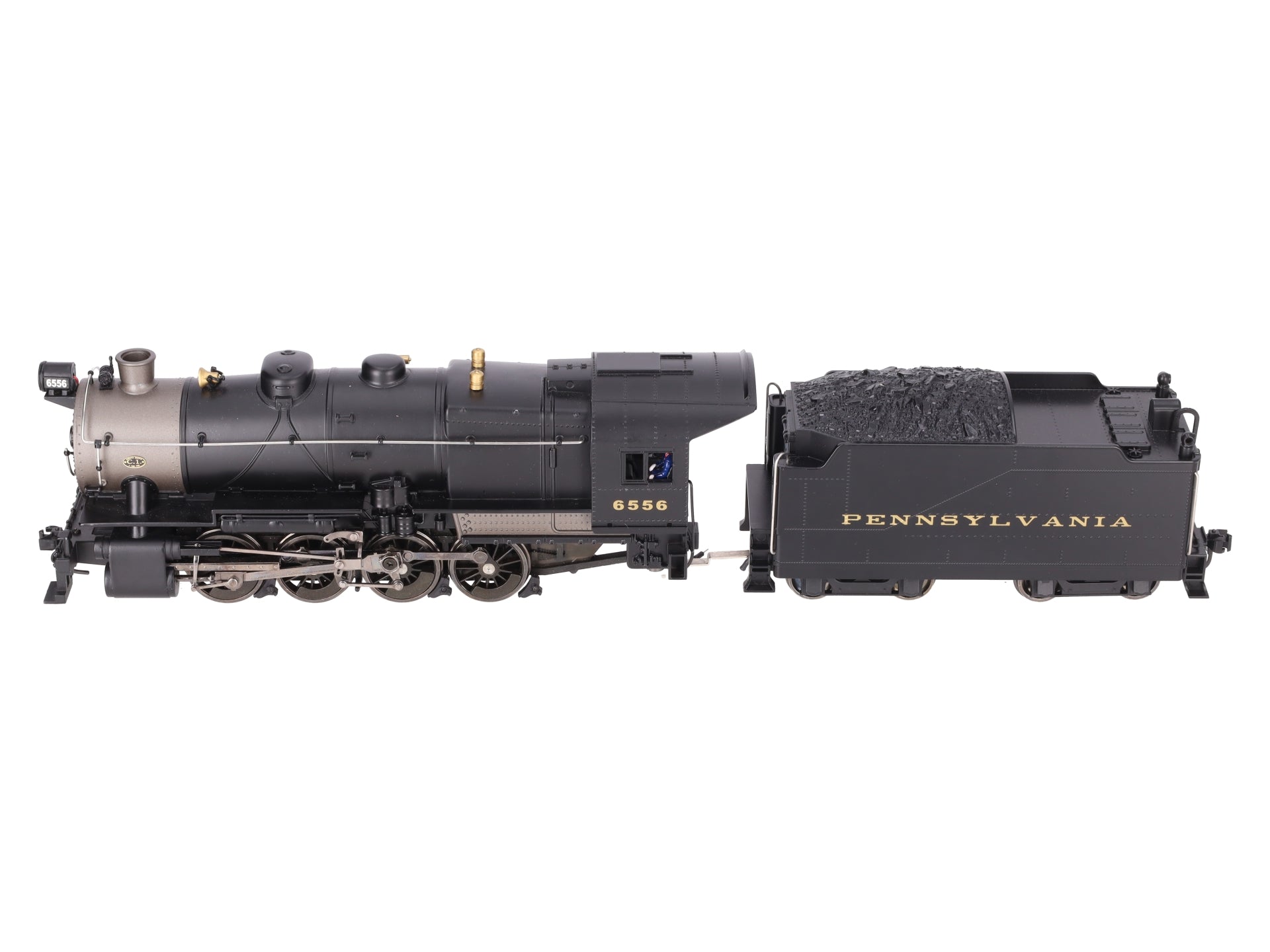 Weaver 1800-S O Pennsylvania 0-8-0 Steam Locomotive and Tender #6556 (2-Rail) EX/Box