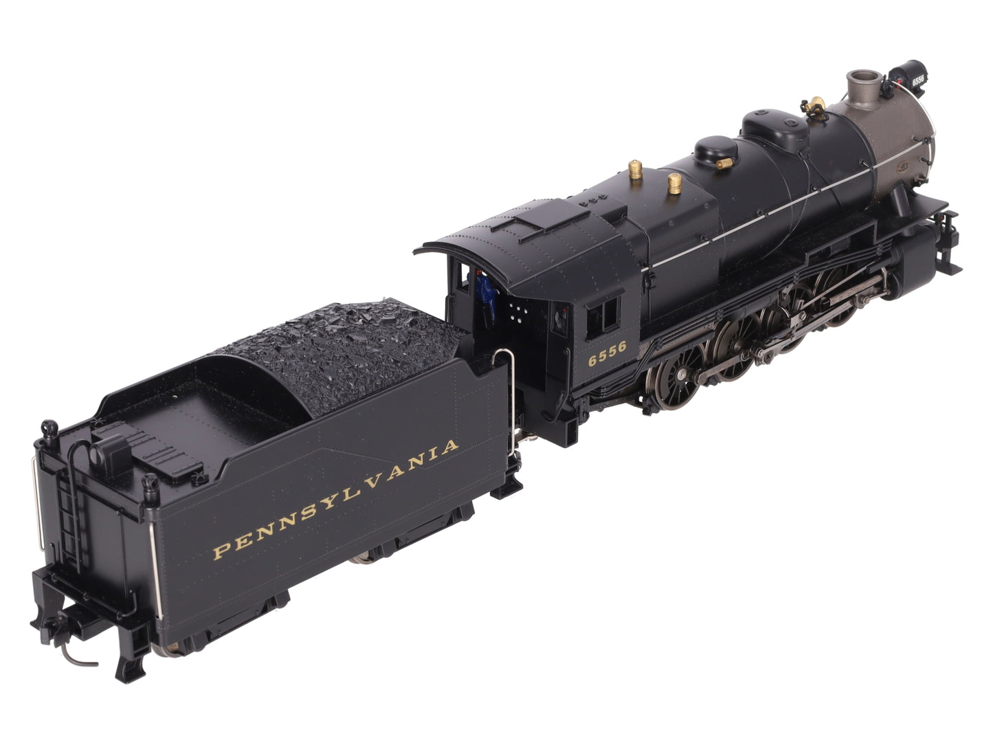 Weaver 1800-S O Pennsylvania 0-8-0 Steam Locomotive and Tender #6556 (2-Rail) EX/Box