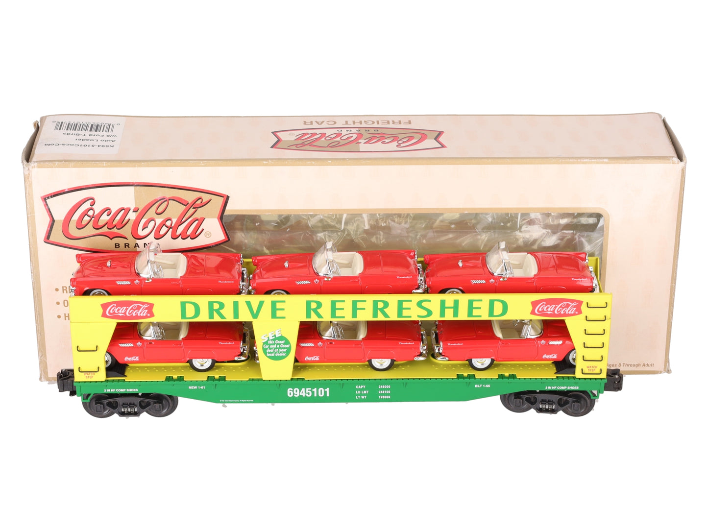 K-Line K694-5101 O Coca-Cola Auto Loader LN/Box