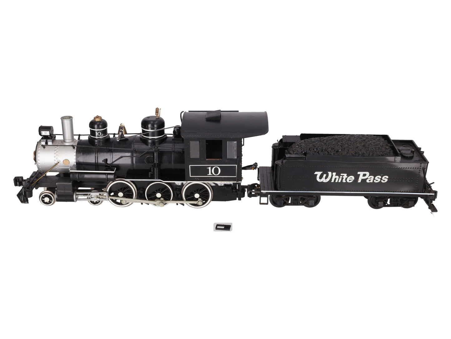 Bachmann 81096 G Scale White Pass 4-6-0 Steam Locomotive & Tender #10 VG