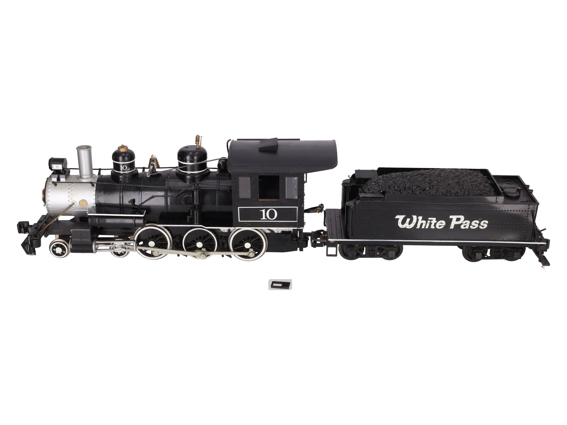Bachmann 81096 G Scale White Pass 4-6-0 Steam Locomotive & Tender #10 VG