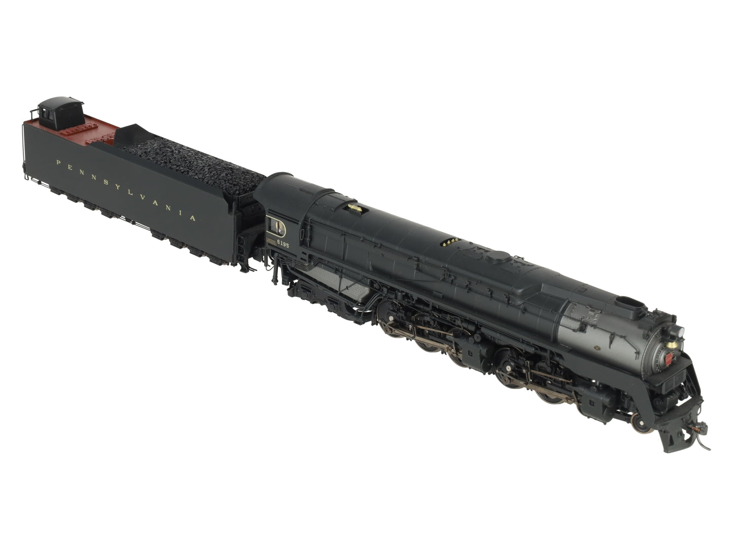 Broadway Limited Brass 2067 HO Pennsylvania Steam Q2 4-4-6-4 #6195 EX/Box