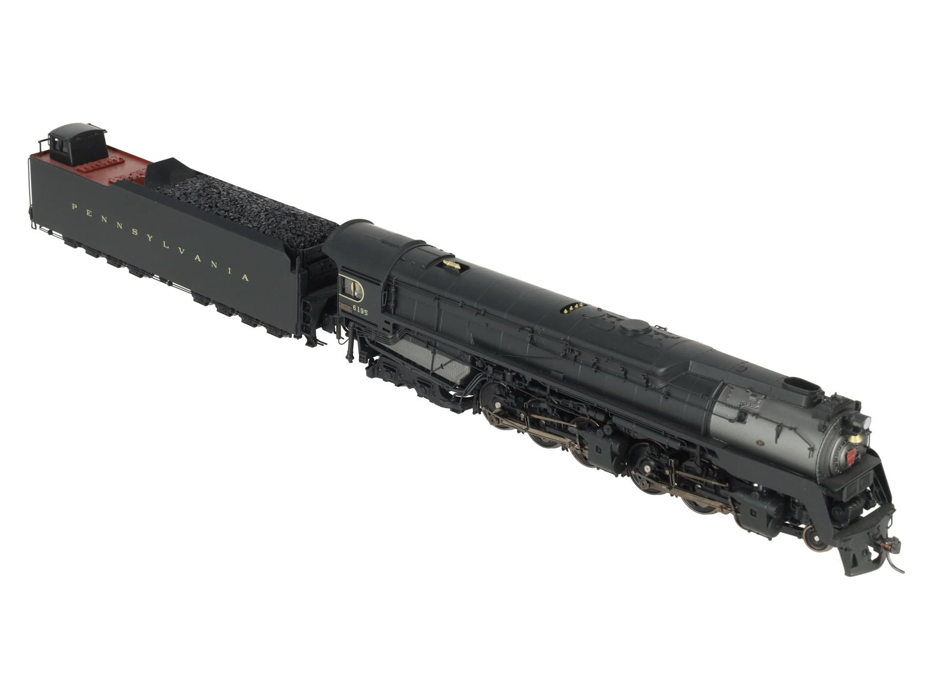 Broadway Limited Brass 2067 HO Pennsylvania Steam Q2 4-4-6-4 #6195 EX/Box