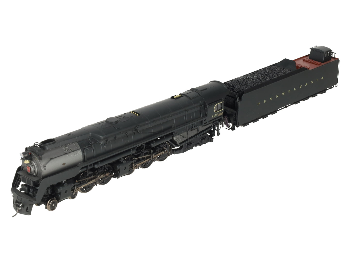 Broadway Limited Brass 2067 HO Pennsylvania Steam Q2 4-4-6-4 #6195 EX/Box