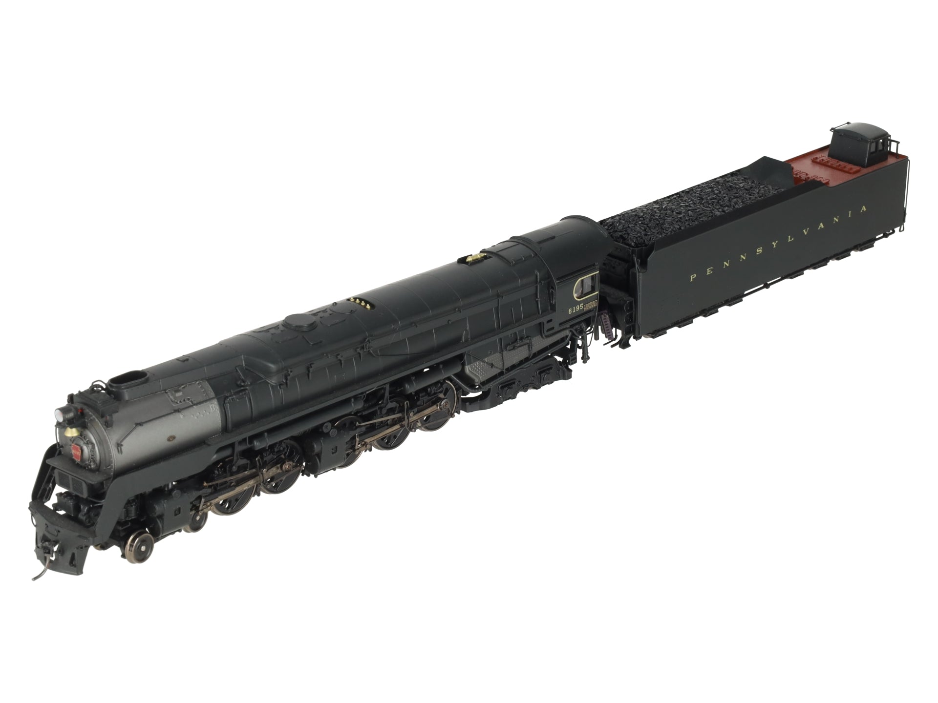 Broadway Limited Brass 2067 HO Pennsylvania Steam Q2 4-4-6-4 #6195 EX/Box