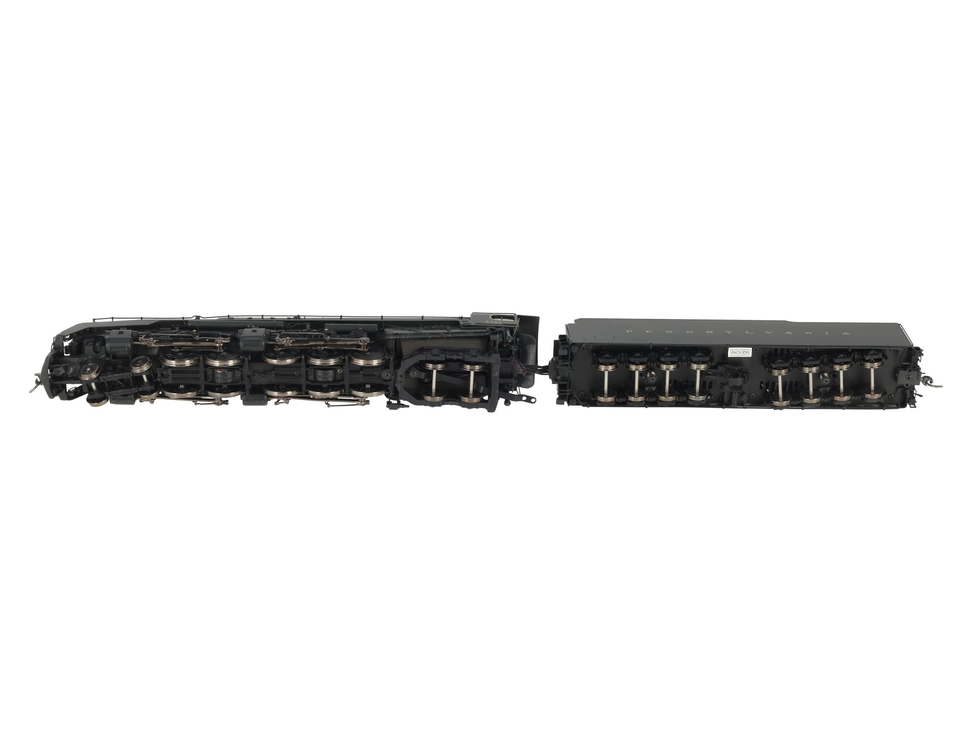 Broadway Limited Brass 2067 HO Pennsylvania Steam Q2 4-4-6-4 #6195 EX/Box
