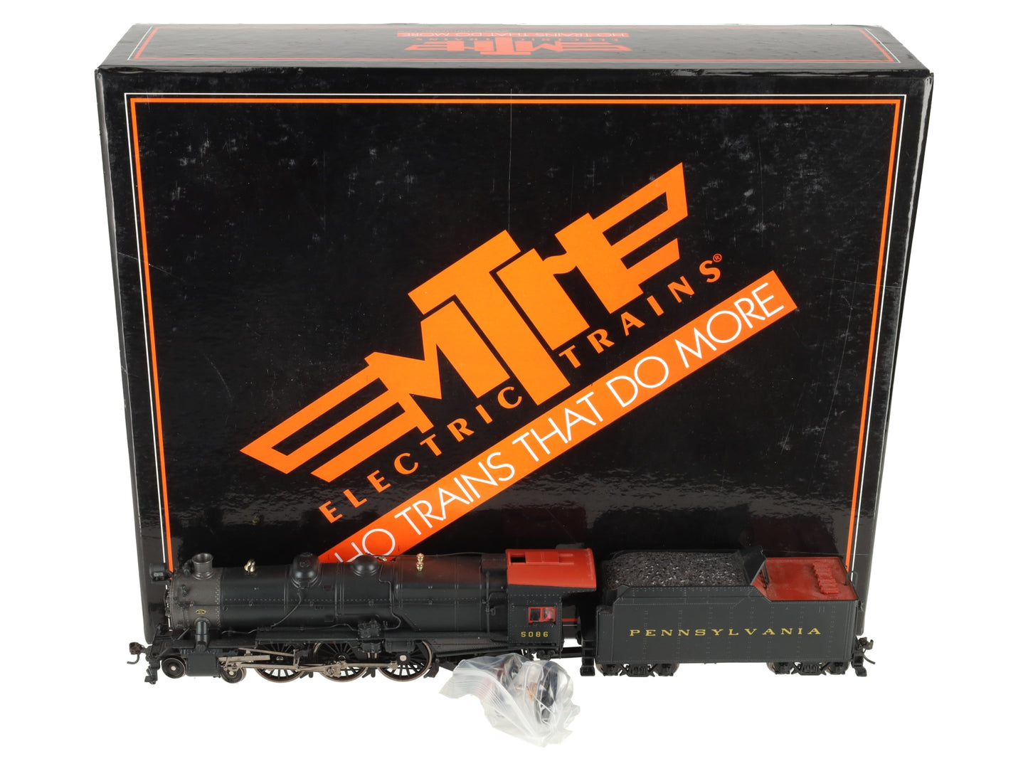 MTH 80-3128-1 HO Pennsylvania Railroad 4-6-2 K-4s Steam Locomotive #5086-PS3 EX/Box
