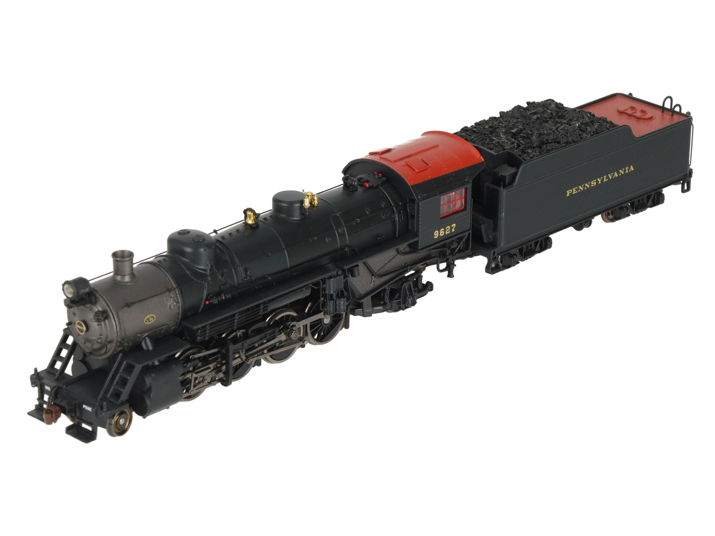 MTH 80-3141-1 HO Pennsylvania USRA 2-8-2 Light Mikado Loco & Tender w/ PS 3.0 LN/Box