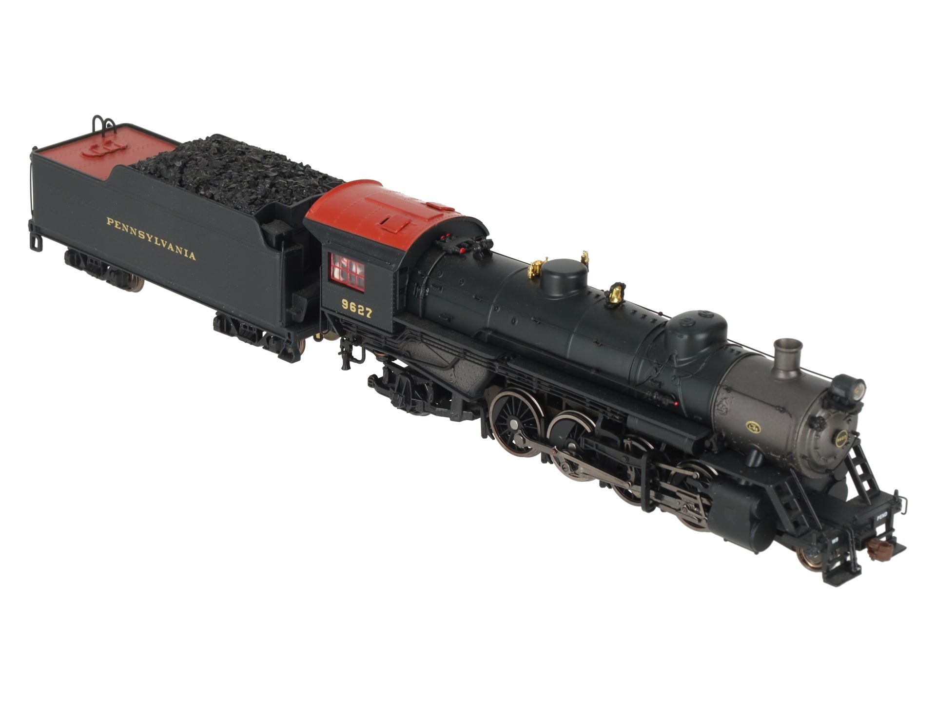 MTH 80-3141-1 HO Pennsylvania USRA 2-8-2 Light Mikado Loco & Tender w/ PS 3.0 LN/Box