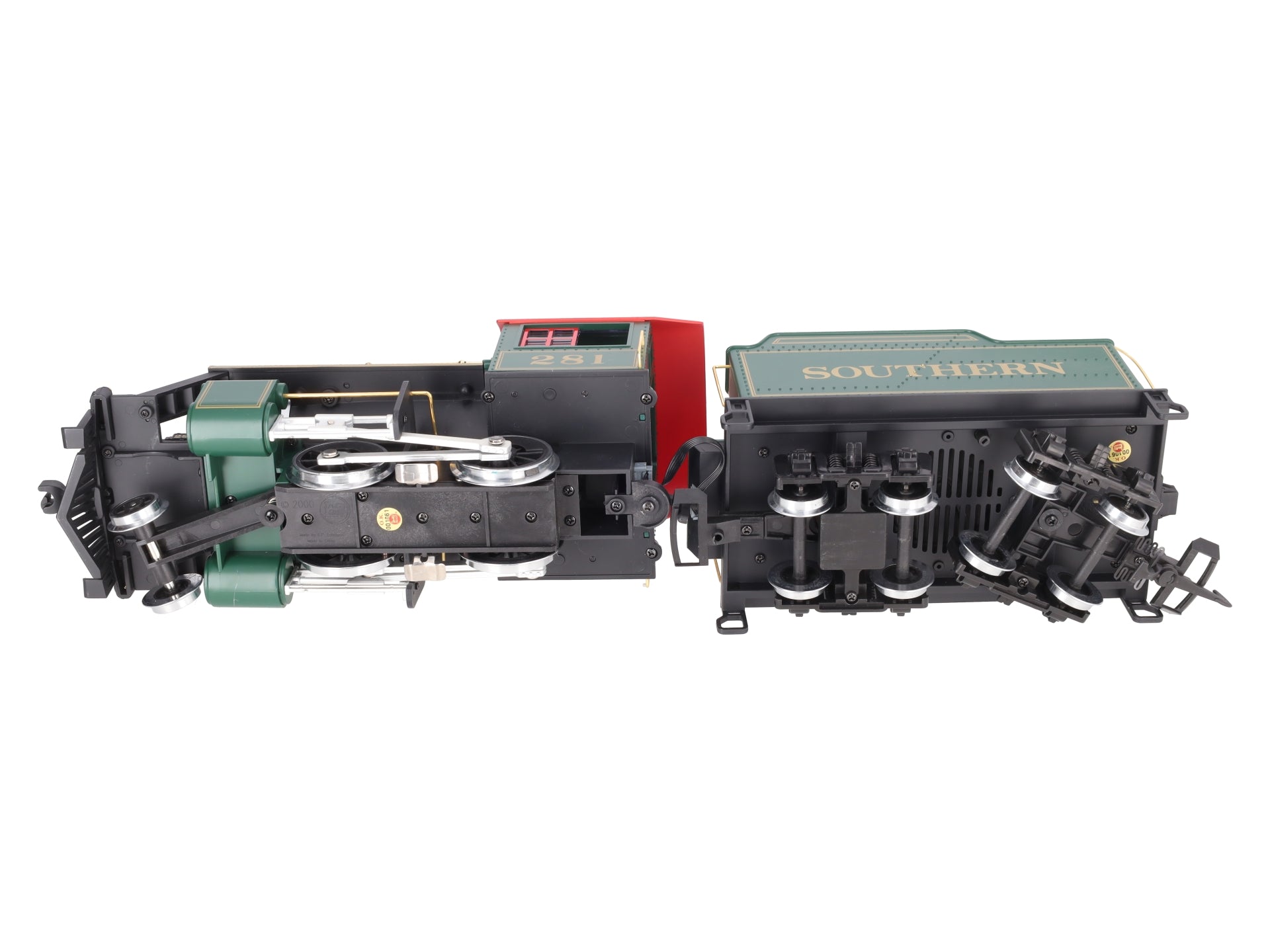 LGB 21232 G Scale Southern 2-4-0 Steam Locomotive & Tender #281 EX/Box
