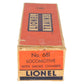 Lionel 681 Vintage O 6-8-6 Die-Cast S2 Steam Turbine Loco w/2046W-50 Tender VG