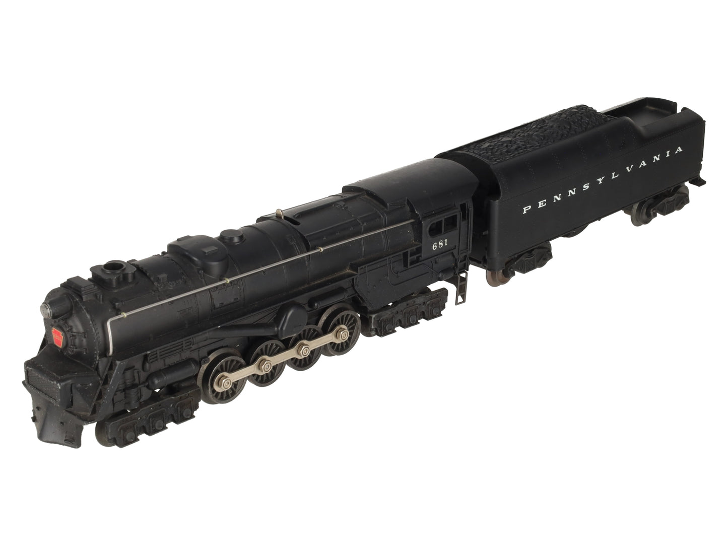 Lionel 681 Vintage O 6-8-6 Die-Cast S2 Steam Turbine Loco w/2046W-50 Tender VG