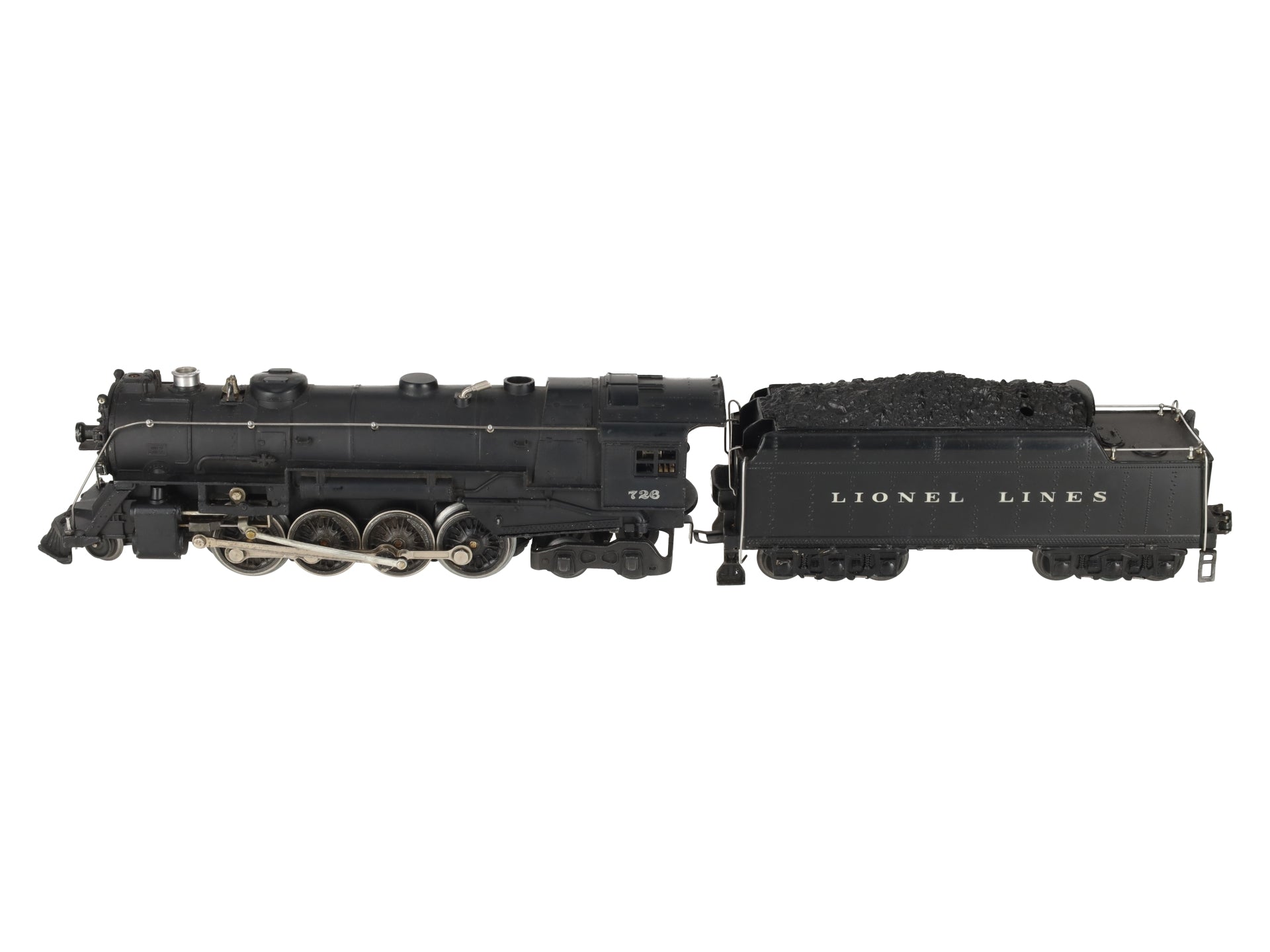 Lionel 726 Vintage O Berkshire 2-8-4 Steam Locomotive & 2426W Tender VG