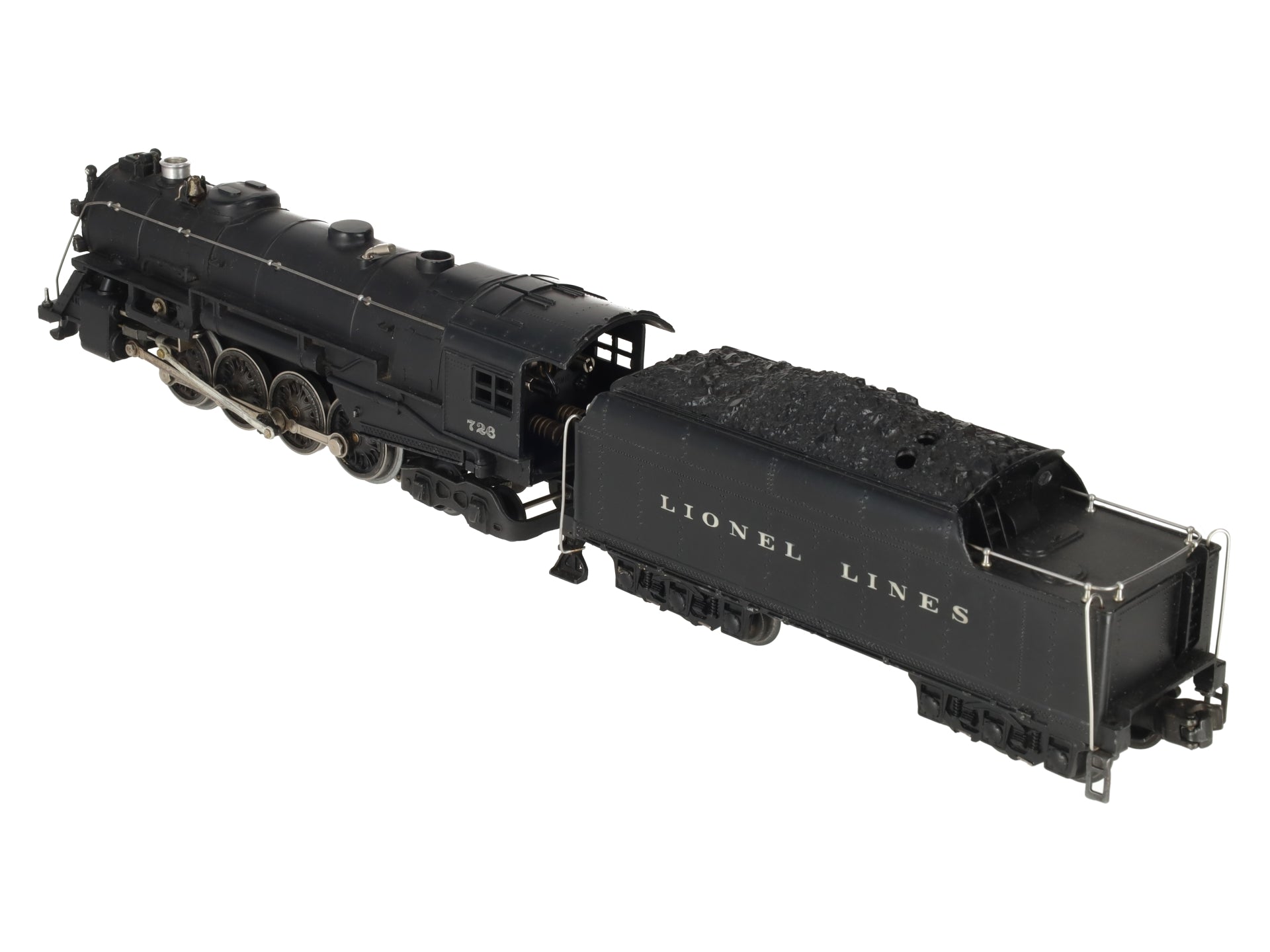 Lionel 726 Vintage O Berkshire 2-8-4 Steam Locomotive & 2426W Tender VG