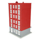 MTH 30-9077 O Assembled Dreyfuss 6-Story Building LN/Box
