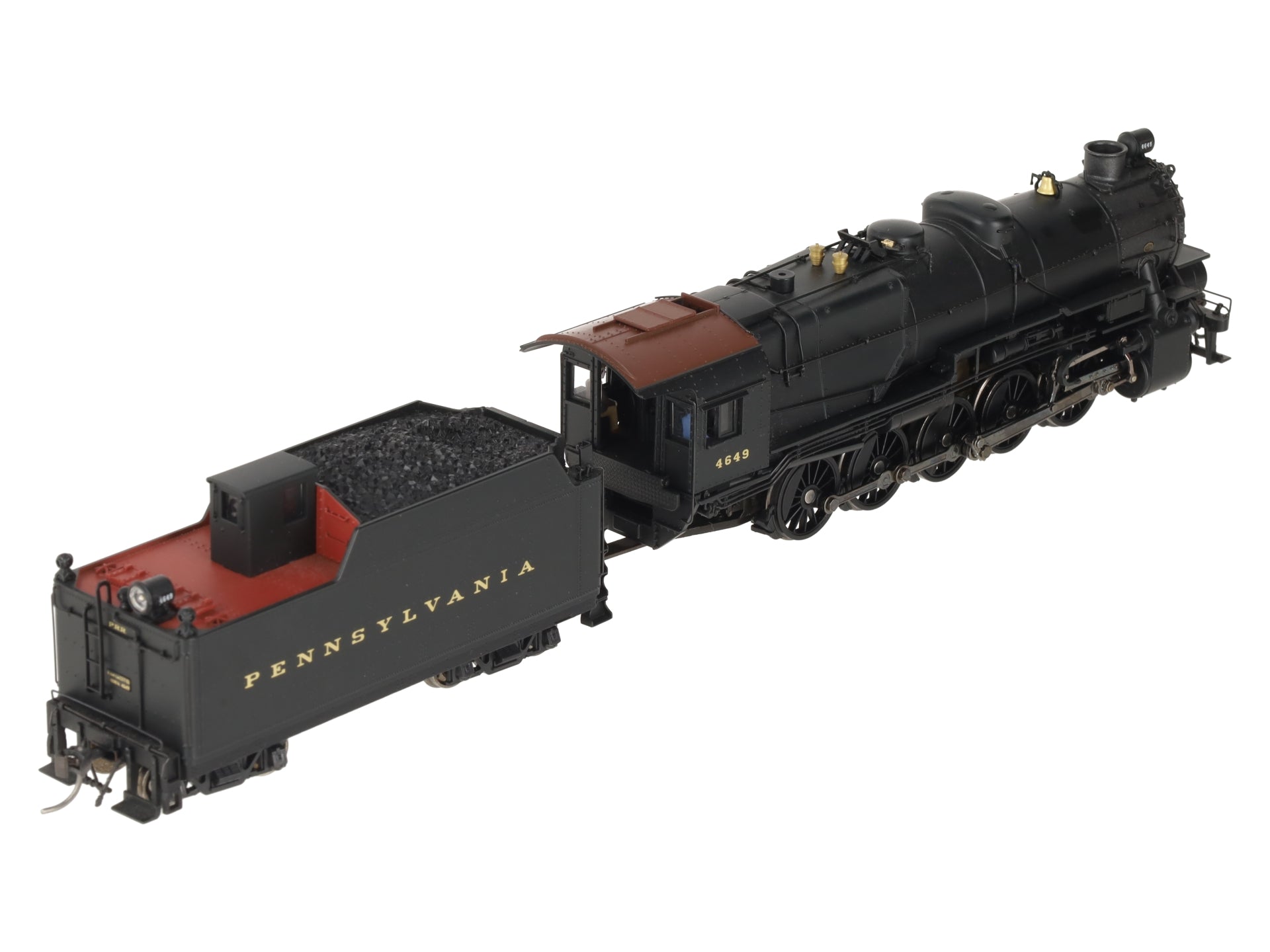 Broadway Limited 2050 HO Pennsylvania Steam I1sa 2-10-0, 90F82 Tender #4649 LN/Box