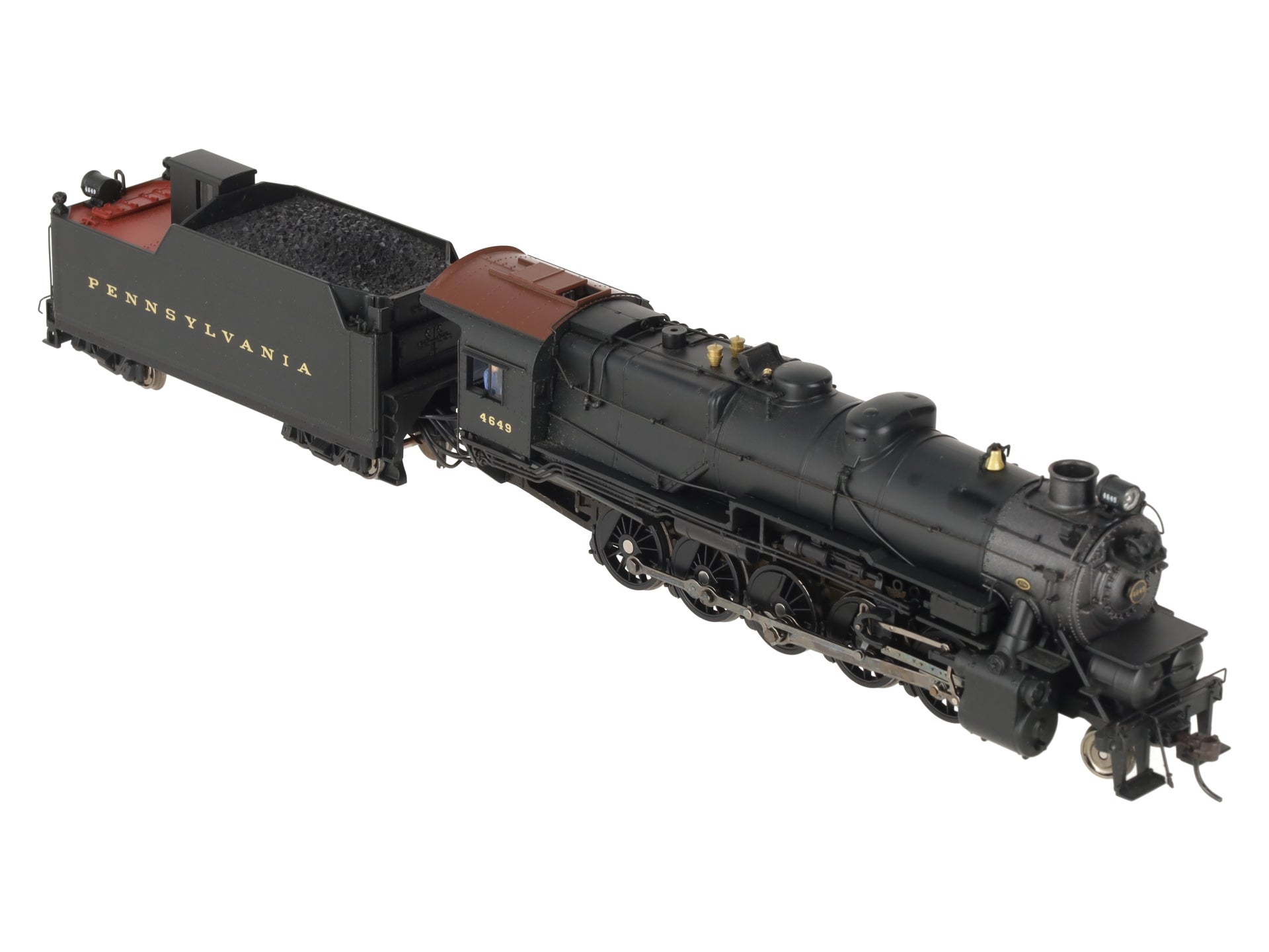 Broadway Limited 2050 HO Pennsylvania Steam I1sa 2-10-0, 90F82 Tender #4649 LN/Box