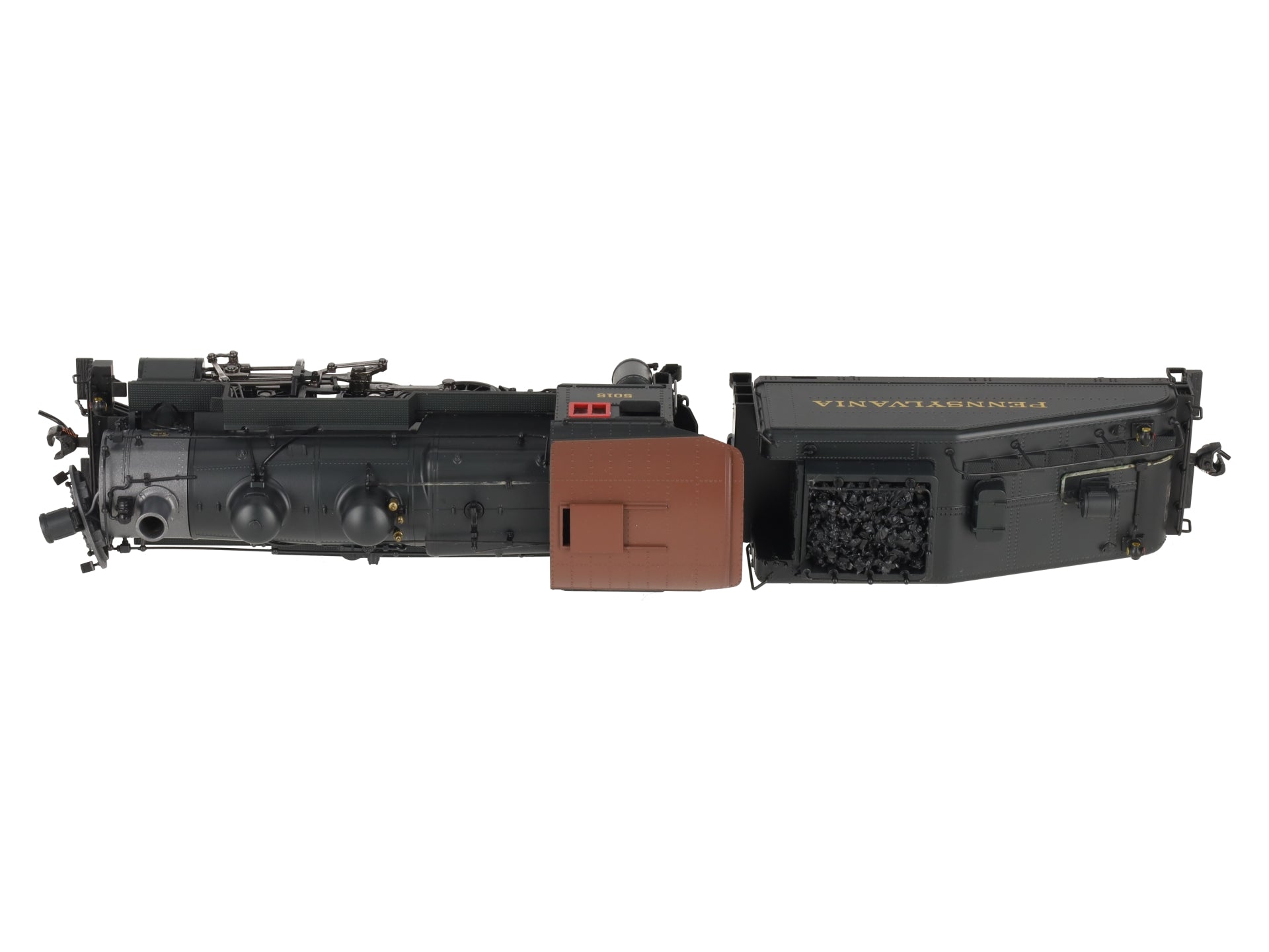 Broadway Limited 9173 HO PRR B6sb 0-6-0 Steam Loco w/ Tender, Sound/DC/DCC #5015 EX/Box